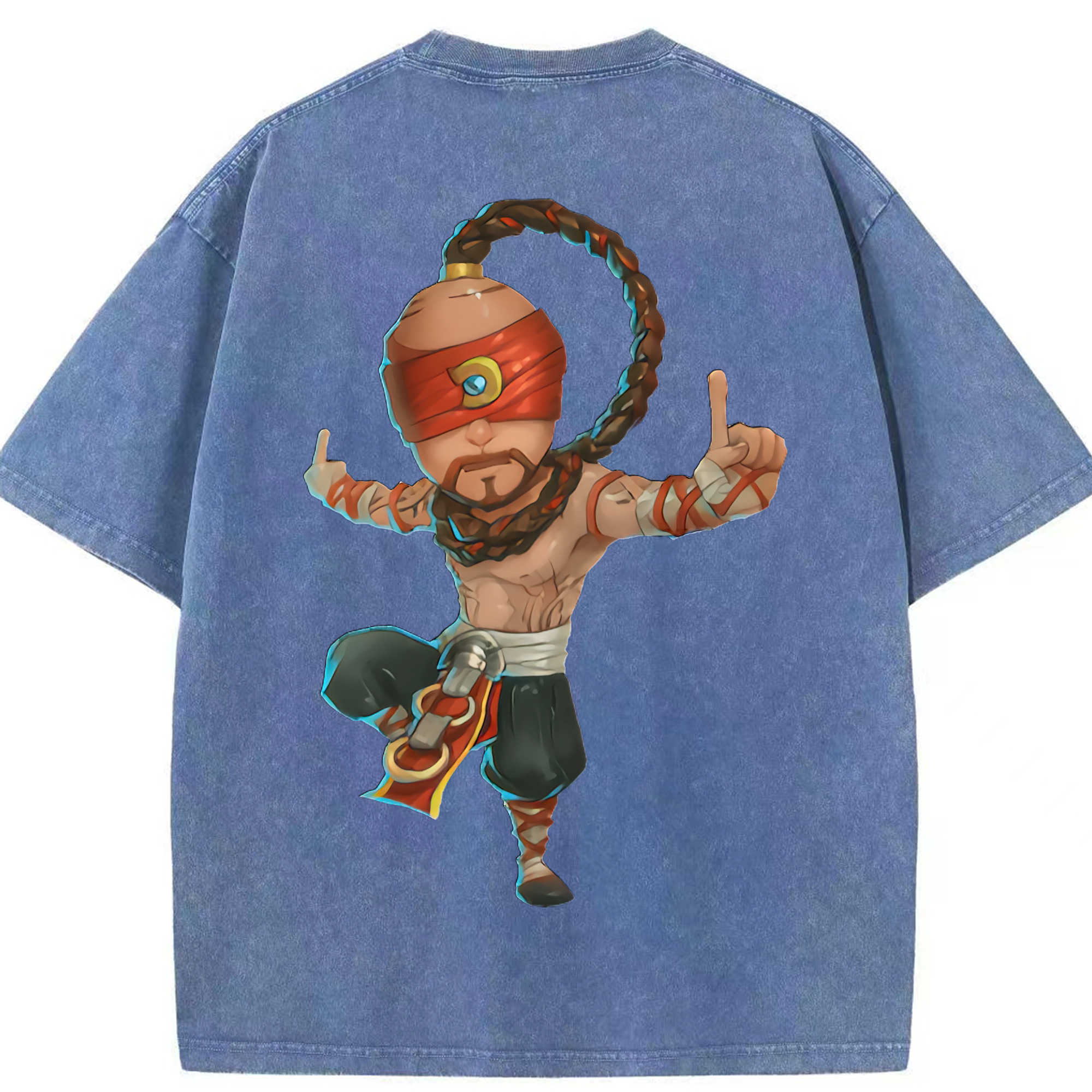 リーグ・オブ・レジェンド League of Legends LOL 綿100% ヴィンテージ風 半袖Tシャツ（背面プリント）