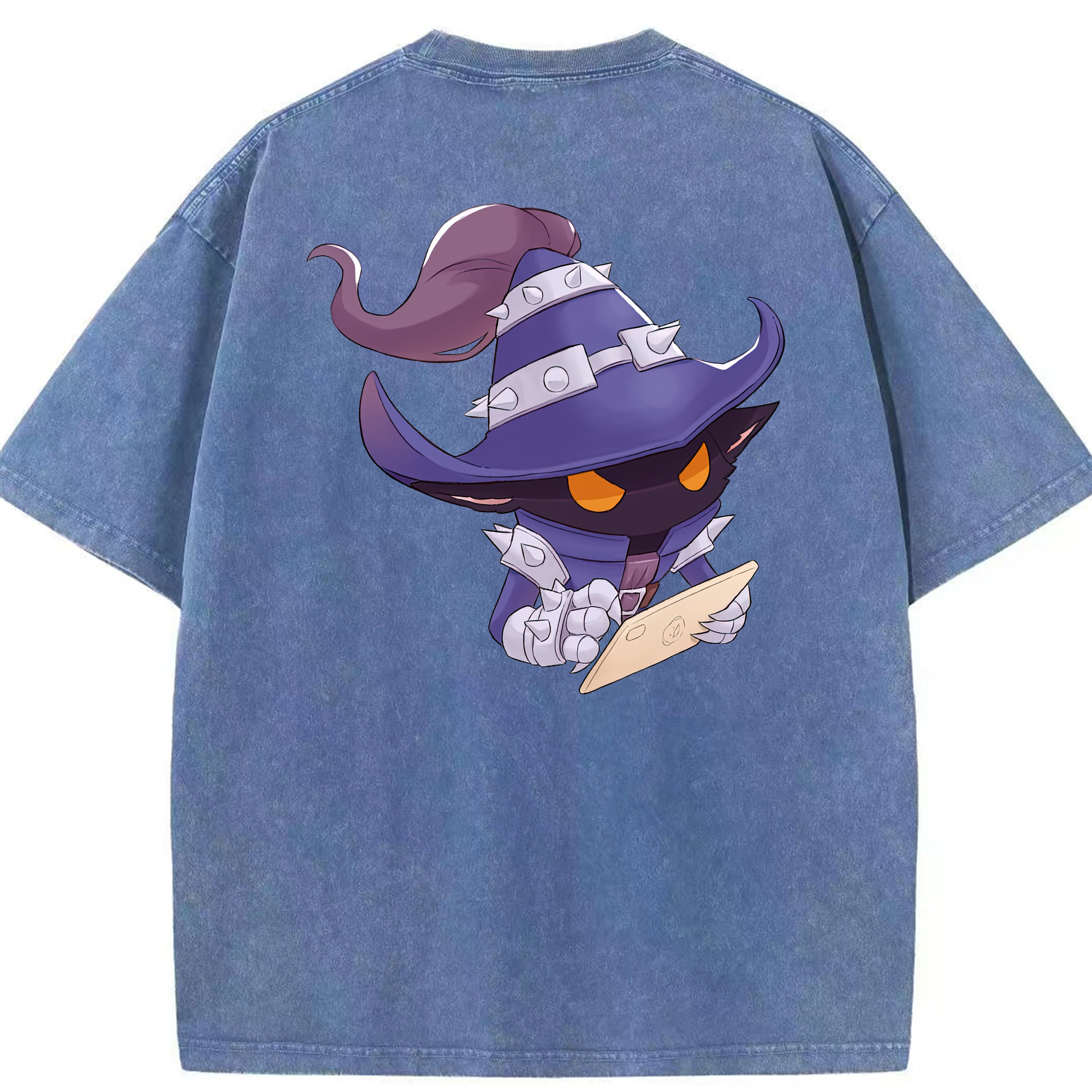 リーグ・オブ・レジェンド League of Legends LOL 綿100% ヴィンテージ風 半袖Tシャツ（背面プリント）