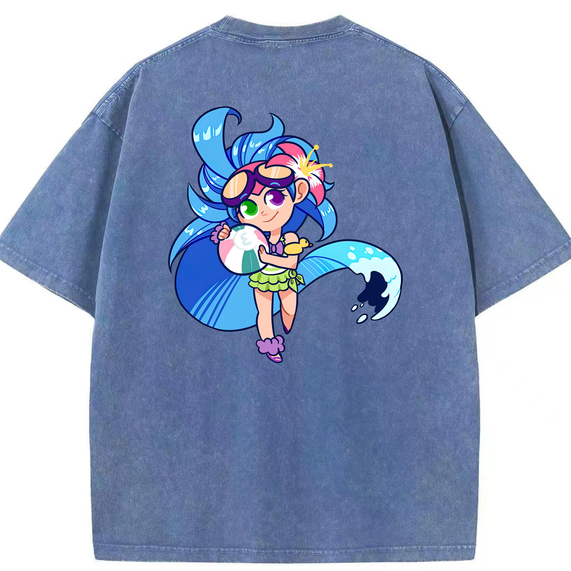 リーグ・オブ・レジェンド League of Legends LOL 綿100% ヴィンテージ風 半袖Tシャツ（背面プリント）