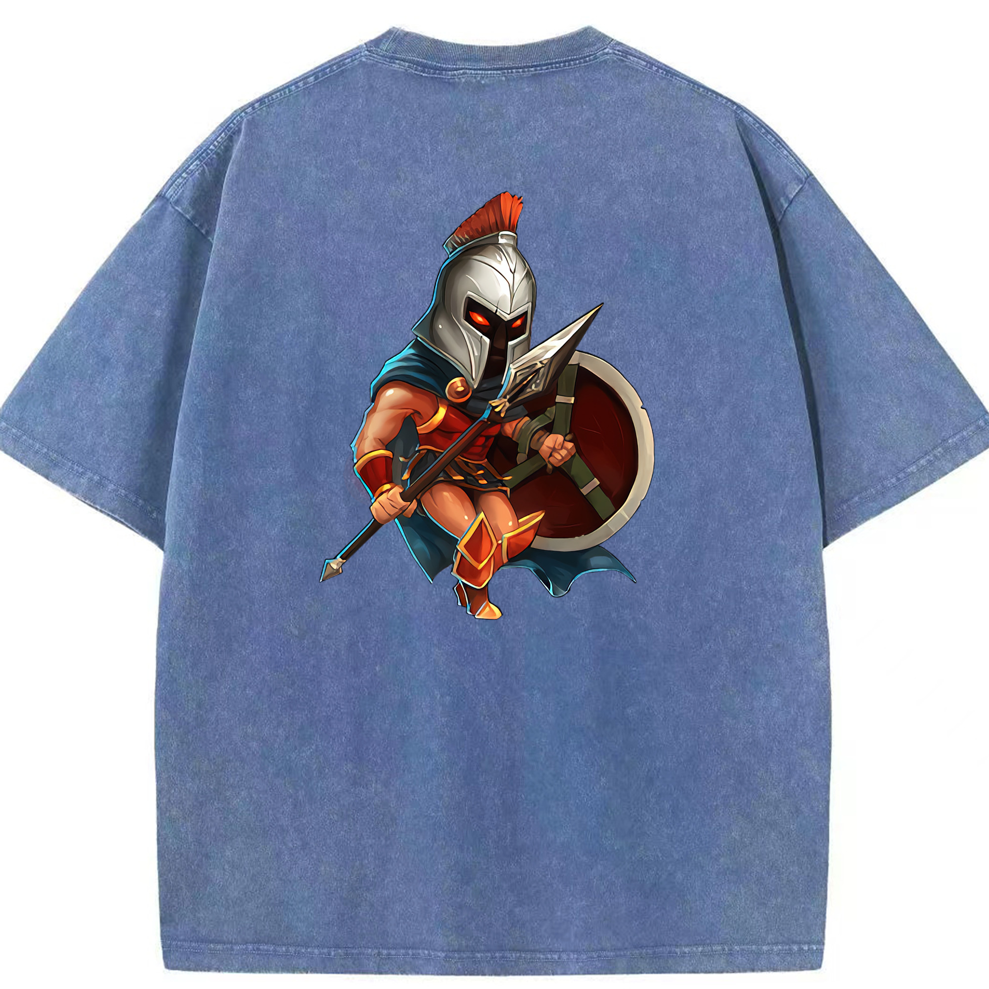 リーグ・オブ・レジェンド League of Legends LOL 綿100% ヴィンテージ風 半袖Tシャツ（背面プリント）
