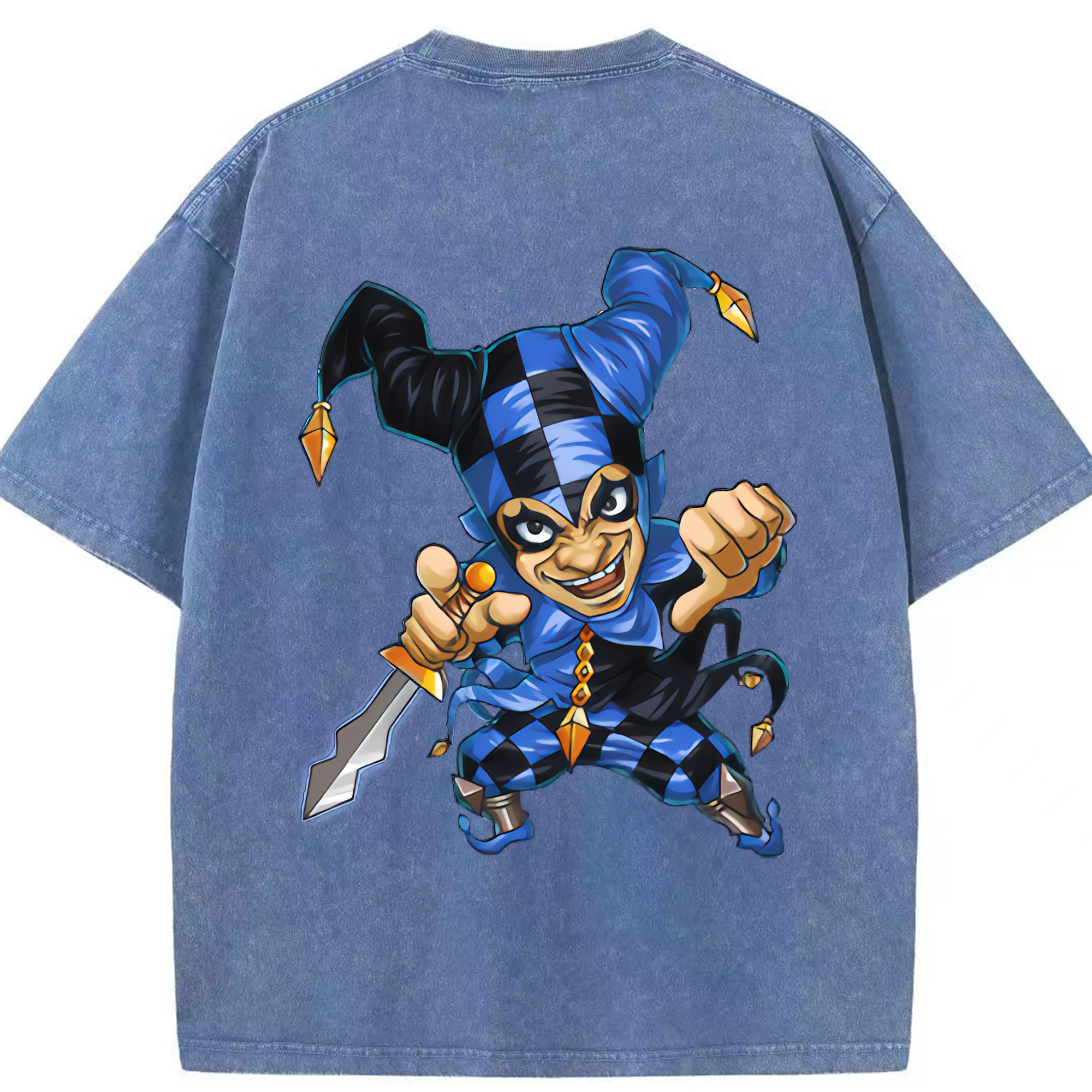 リーグ・オブ・レジェンド League of Legends LOL 綿100% ヴィンテージ風 半袖Tシャツ（背面プリント）