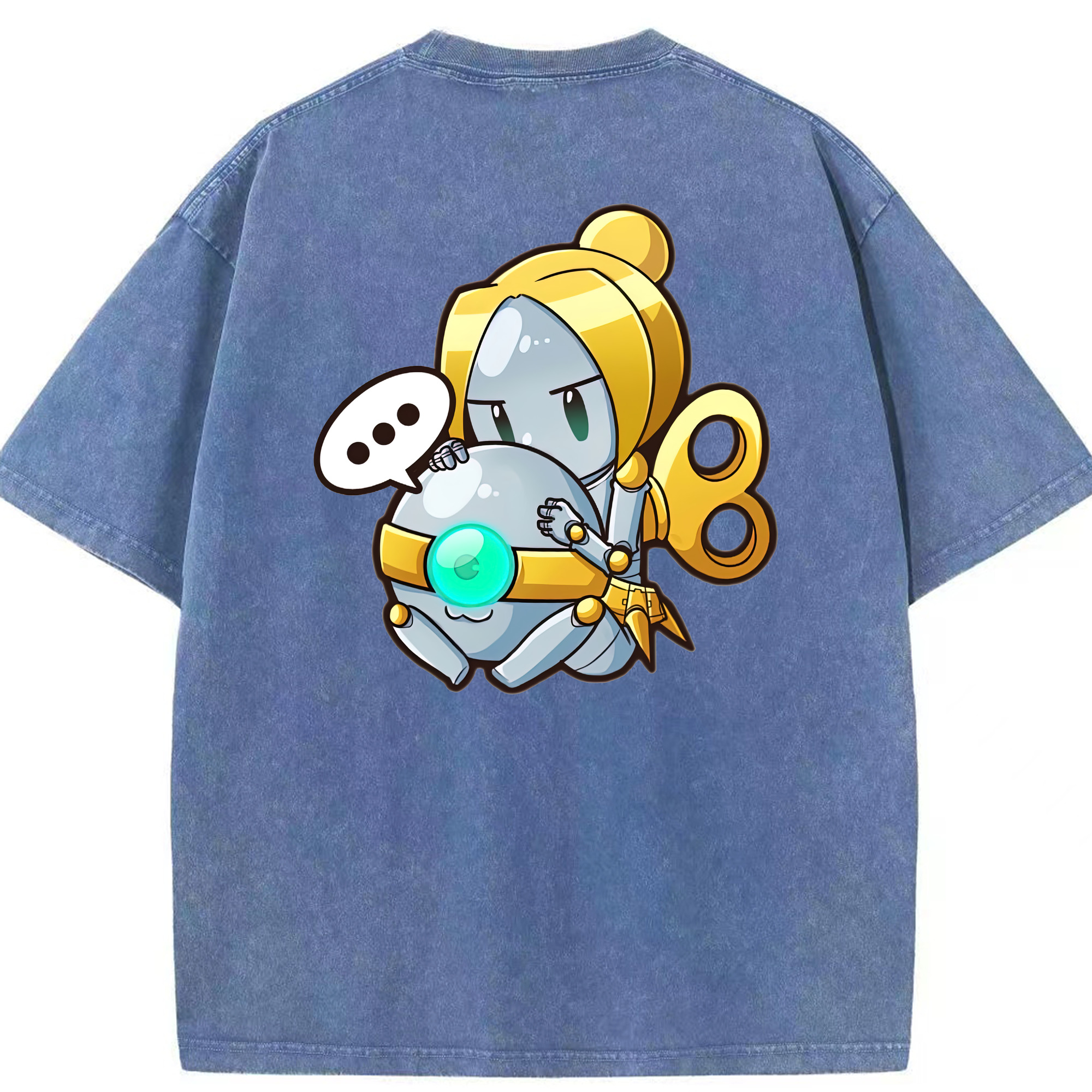 リーグ・オブ・レジェンド League of Legends LOL 綿100% ヴィンテージ風 半袖Tシャツ（背面プリント）