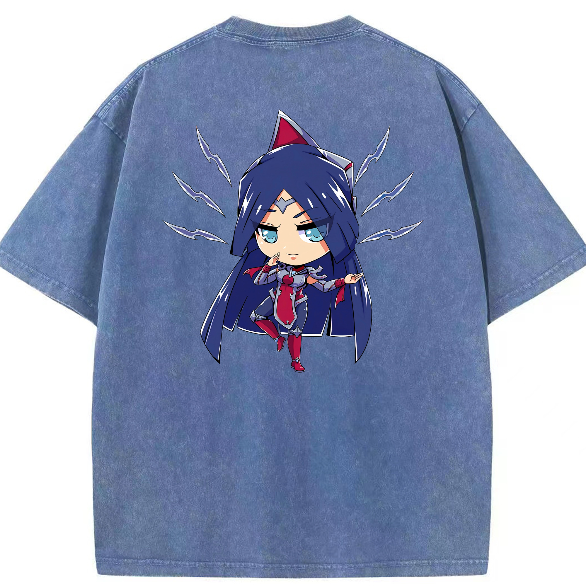 リーグ・オブ・レジェンド League of Legends LOL 綿100% ヴィンテージ風 半袖Tシャツ（背面プリント）