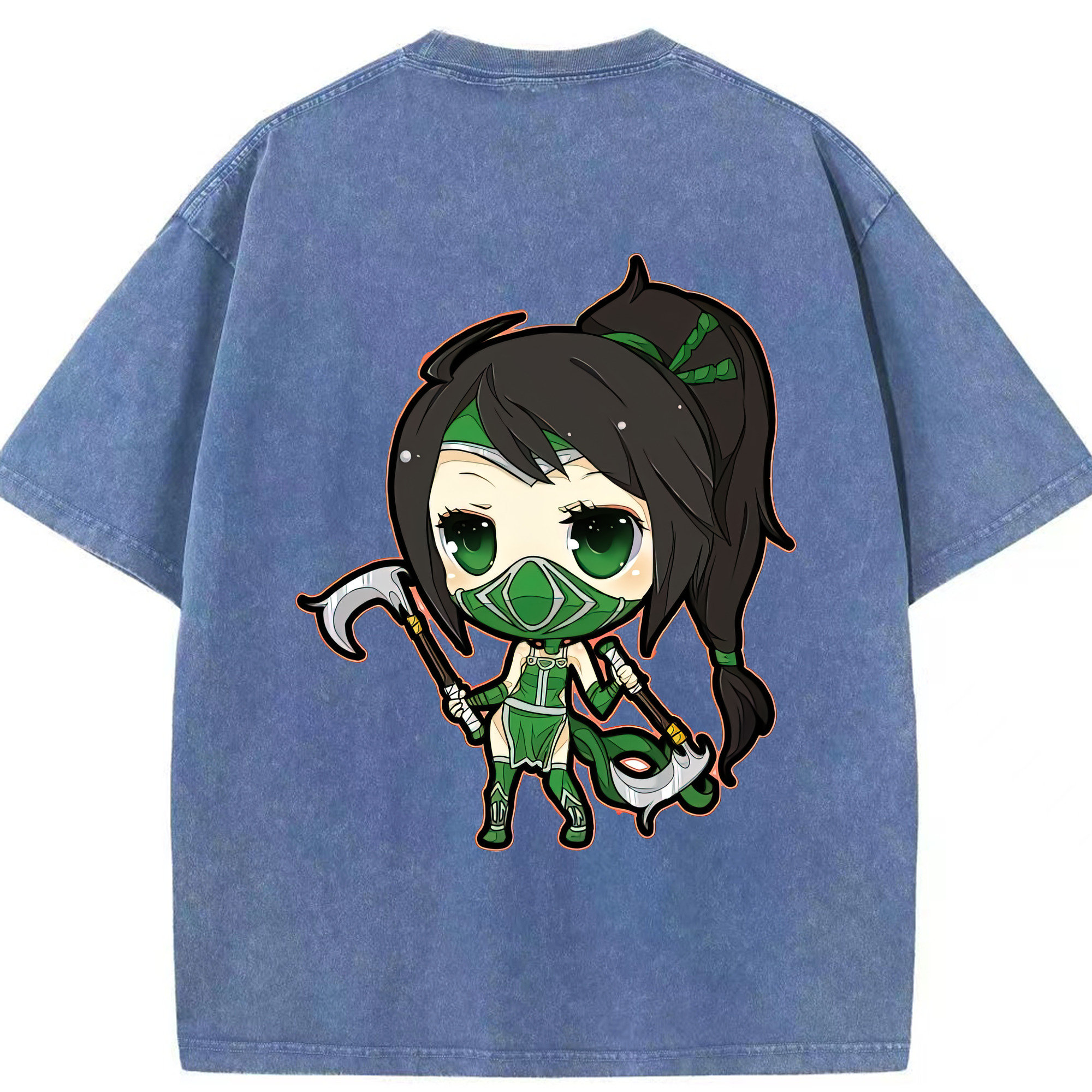リーグ・オブ・レジェンド League of Legends LOL 綿100% ヴィンテージ風 半袖Tシャツ（背面プリント）