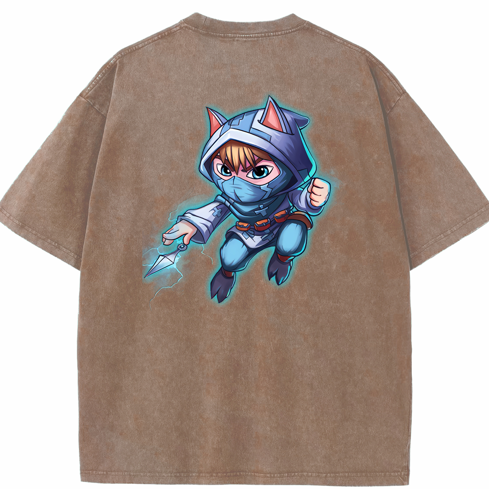 リーグ・オブ・レジェンド League of Legends LOL 綿100% ヴィンテージ風 半袖Tシャツ（背面プリント）
