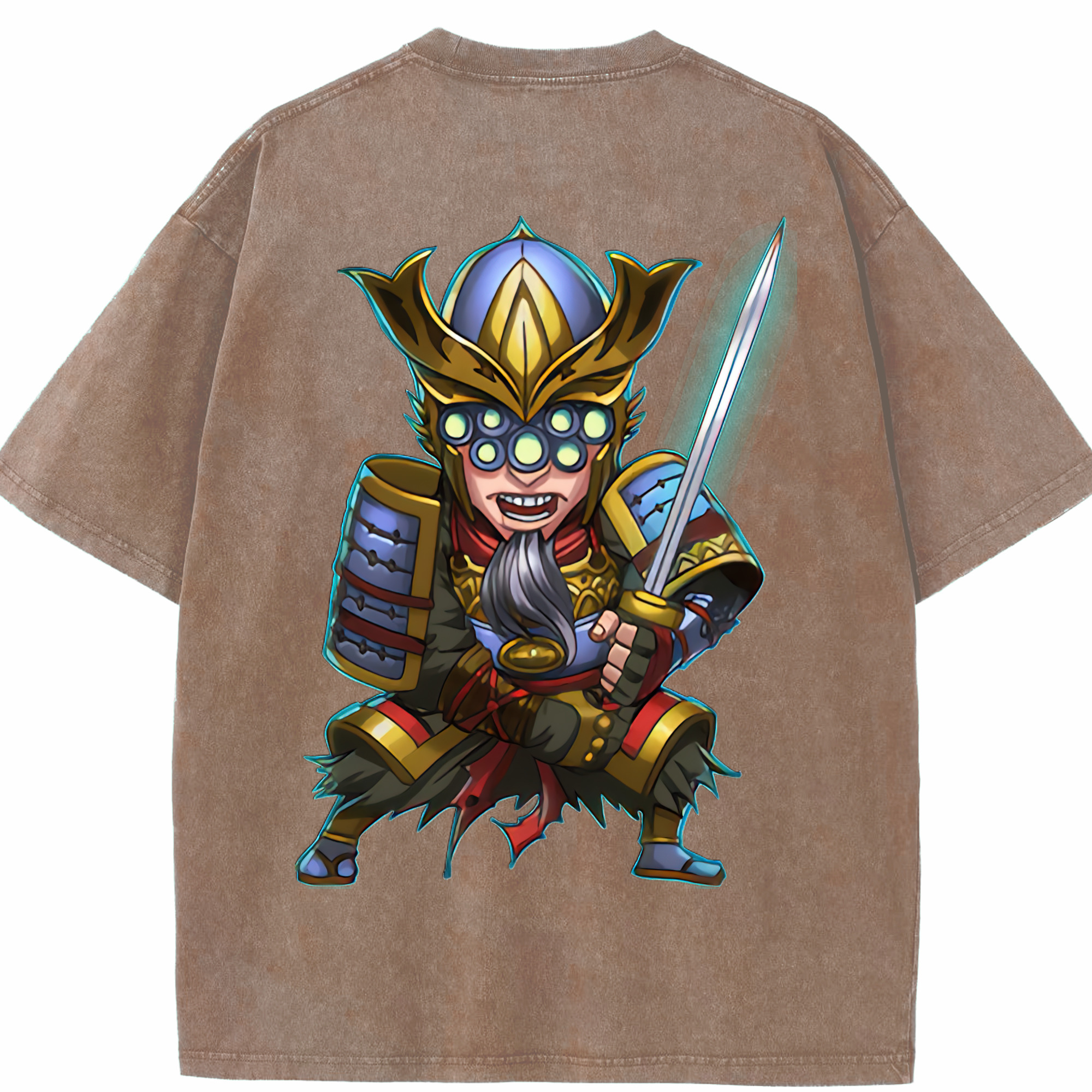 リーグ・オブ・レジェンド League of Legends LOL 綿100% ヴィンテージ風 半袖Tシャツ（背面プリント）