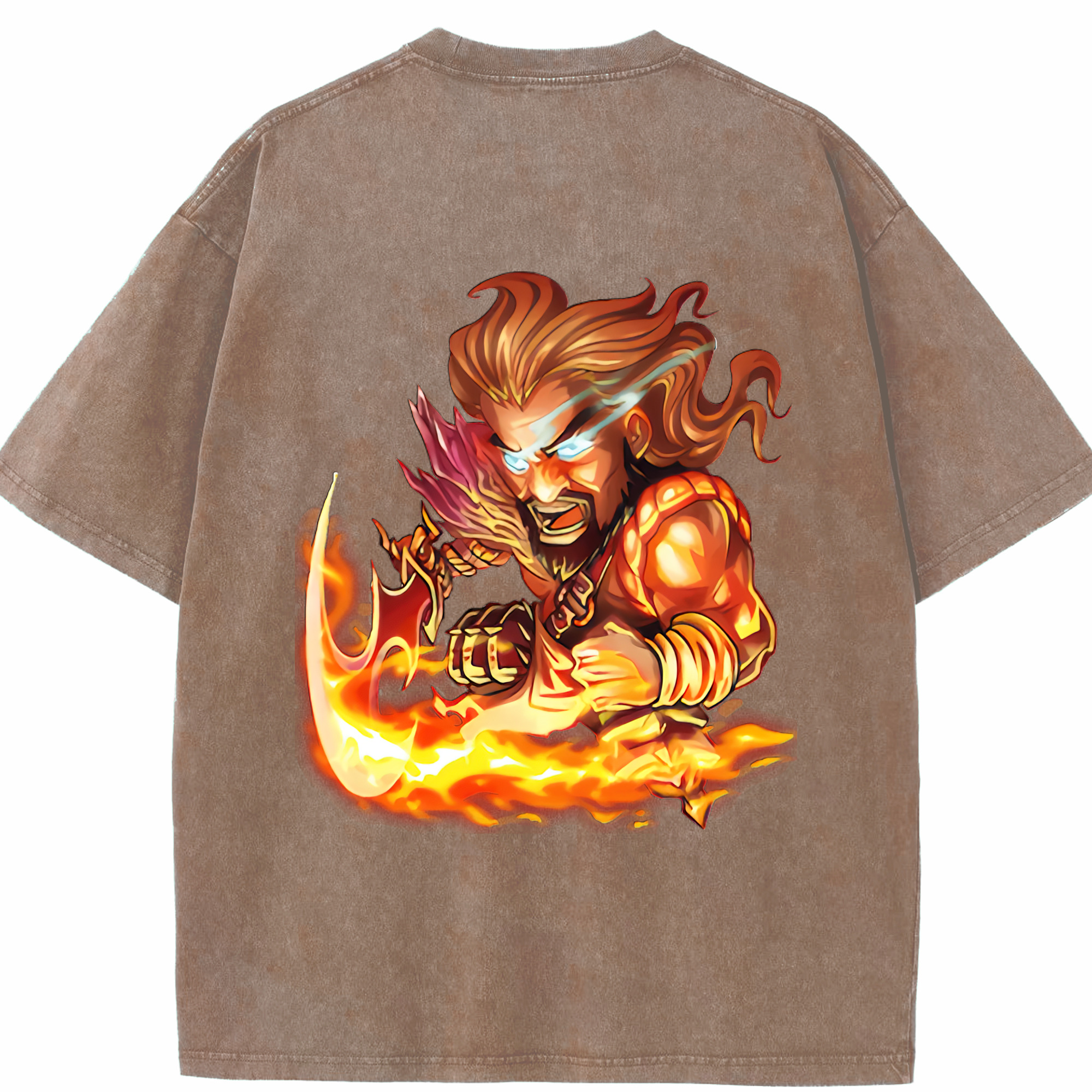 リーグ・オブ・レジェンド League of Legends LOL 綿100% ヴィンテージ風 半袖Tシャツ（背面プリント）