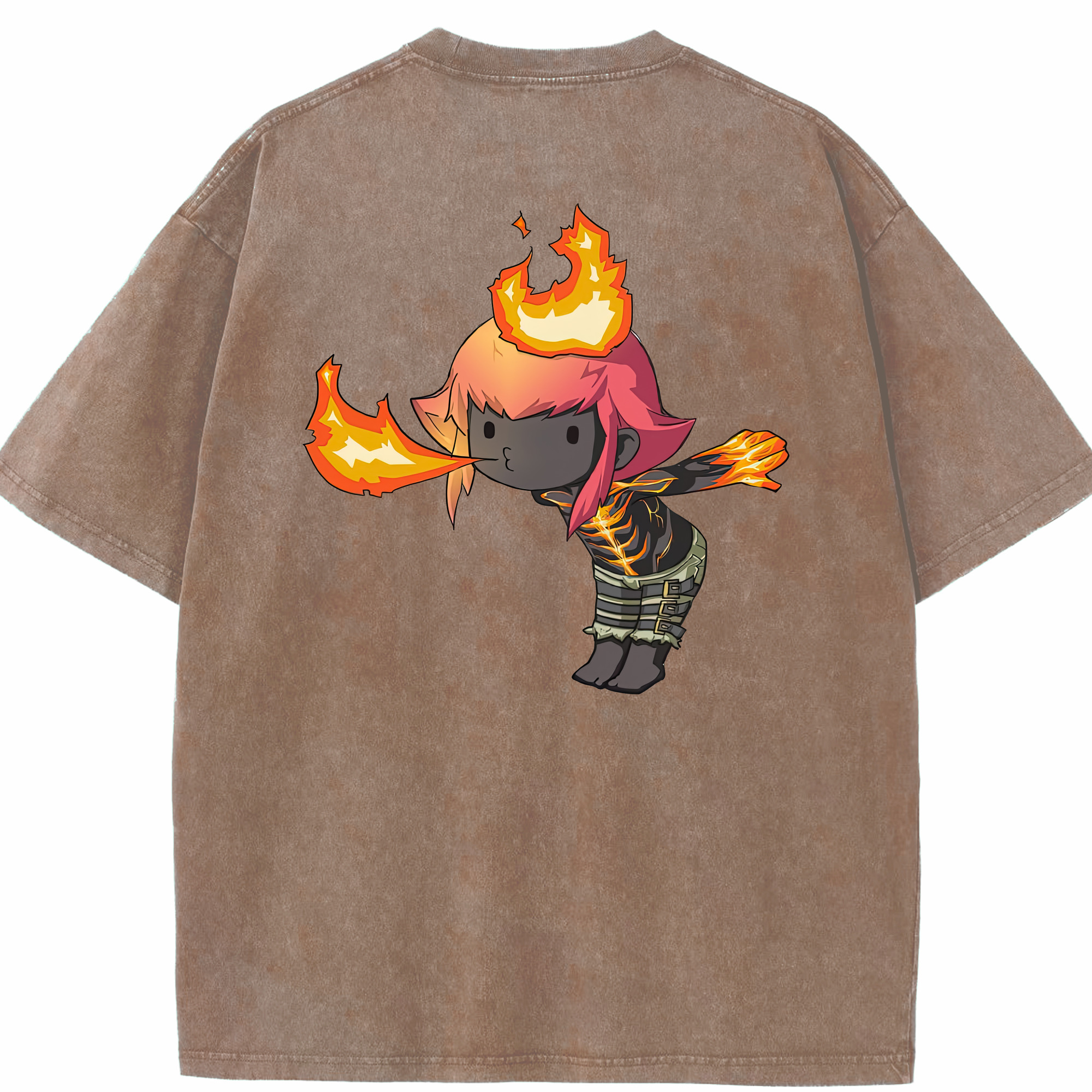 リーグ・オブ・レジェンド League of Legends LOL 綿100% ヴィンテージ風 半袖Tシャツ（背面プリント）