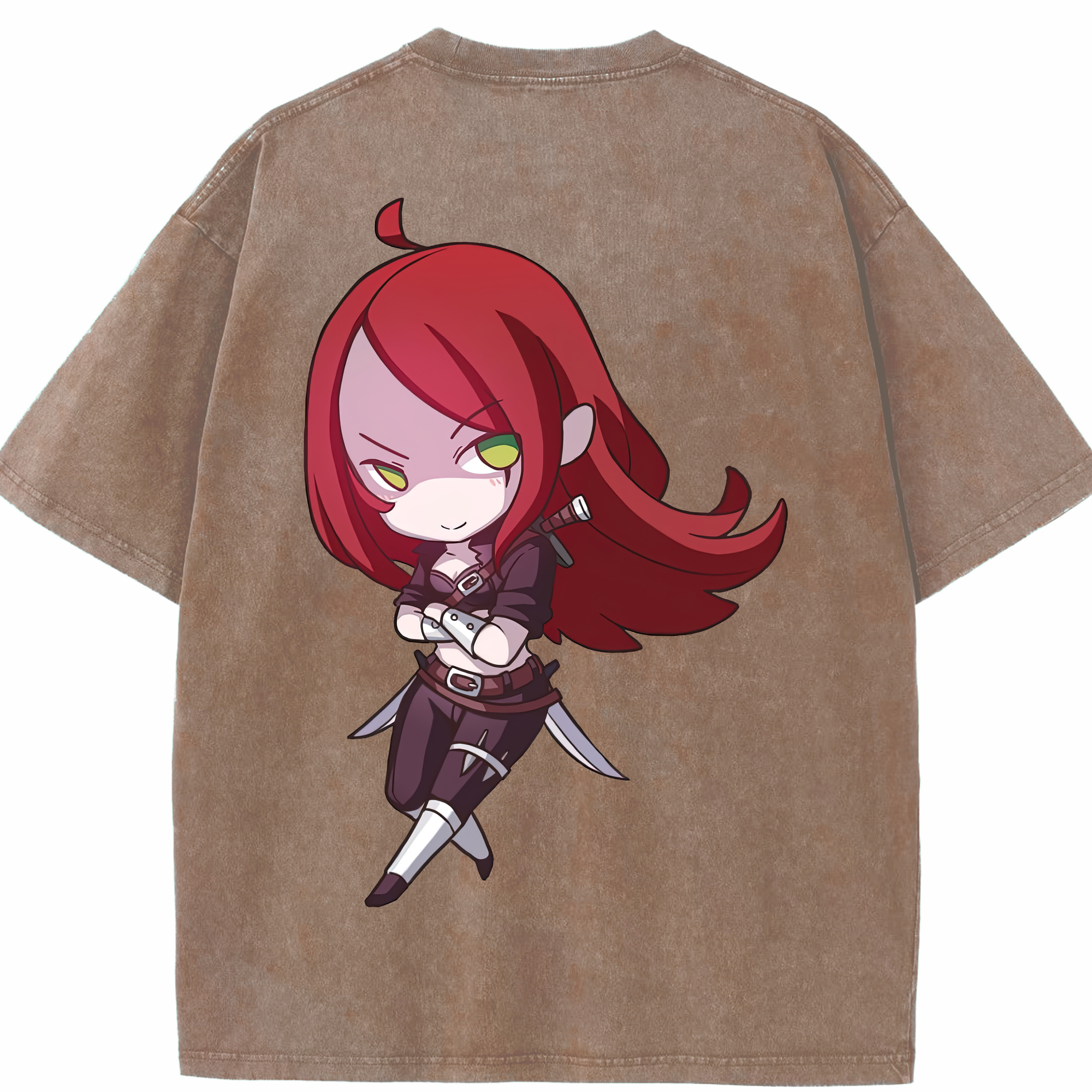 リーグ・オブ・レジェンド League of Legends LOL 綿100% ヴィンテージ風 半袖Tシャツ（背面プリント）