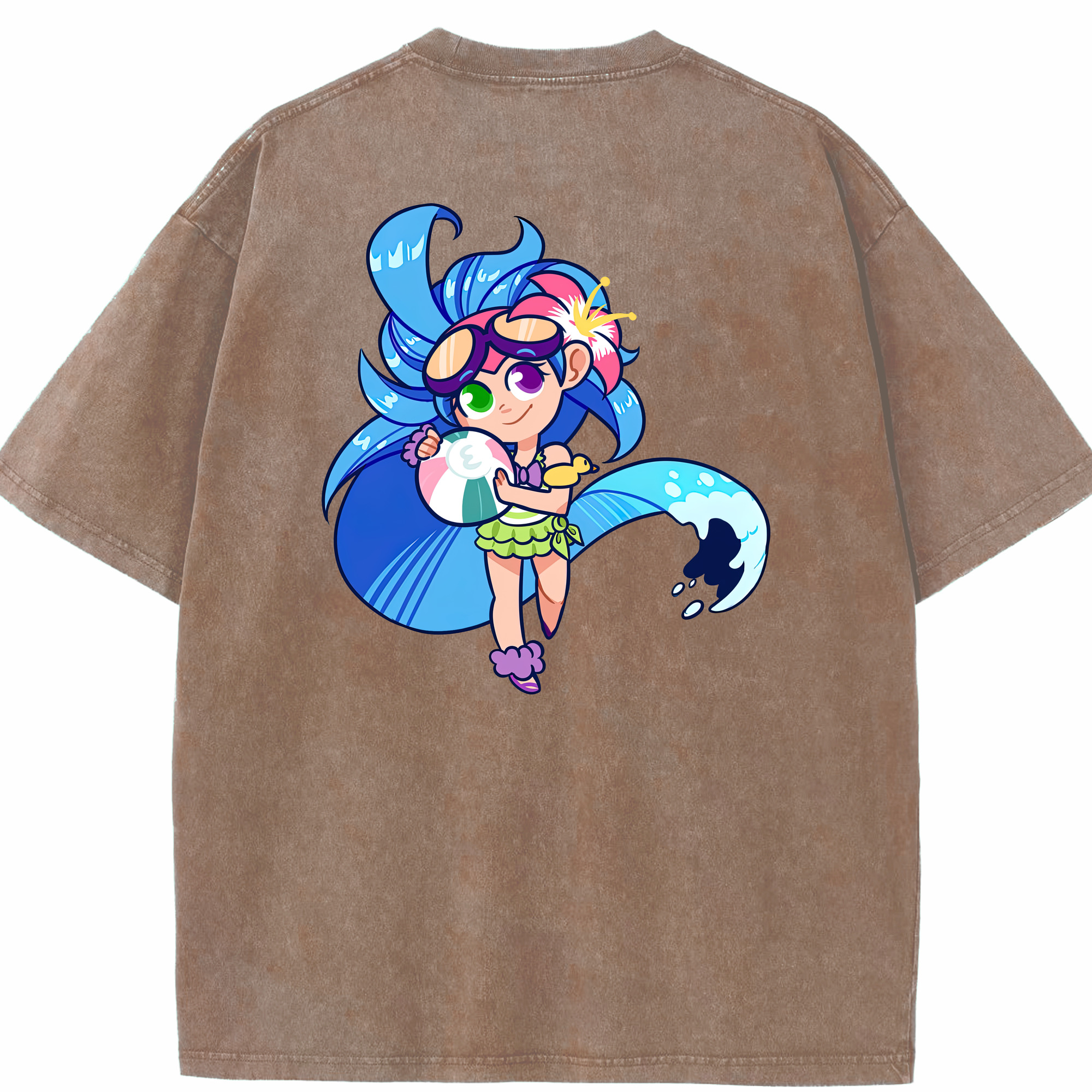 リーグ・オブ・レジェンド League of Legends LOL 綿100% ヴィンテージ風 半袖Tシャツ（背面プリント）