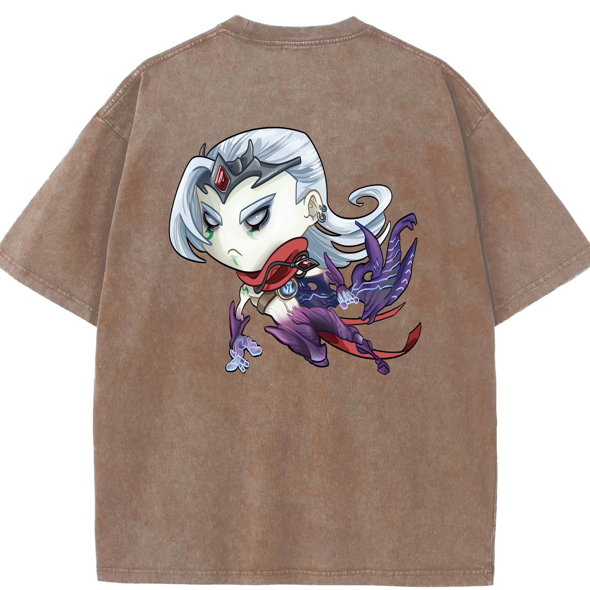 リーグ・オブ・レジェンド League of Legends LOL 綿100% ヴィンテージ風 半袖Tシャツ（背面プリント）