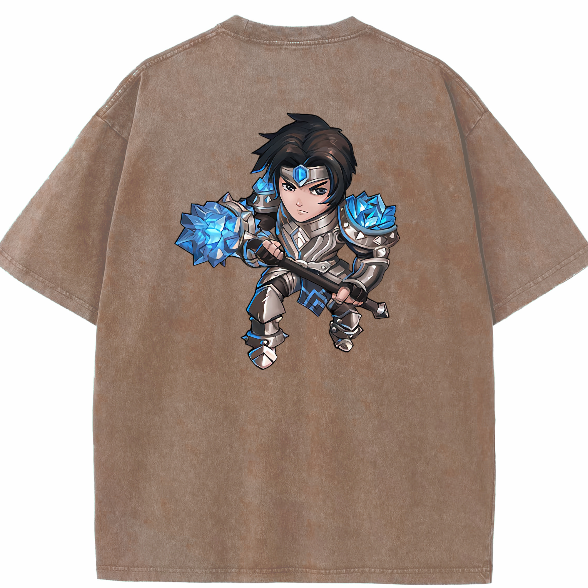 リーグ・オブ・レジェンド League of Legends LOL 綿100% ヴィンテージ風 半袖Tシャツ（背面プリント）