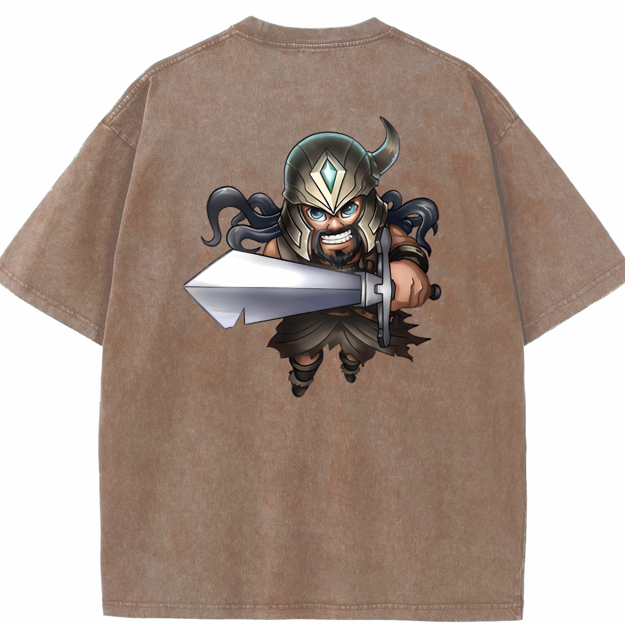 リーグ・オブ・レジェンド League of Legends LOL 綿100% ヴィンテージ風 半袖Tシャツ（背面プリント）