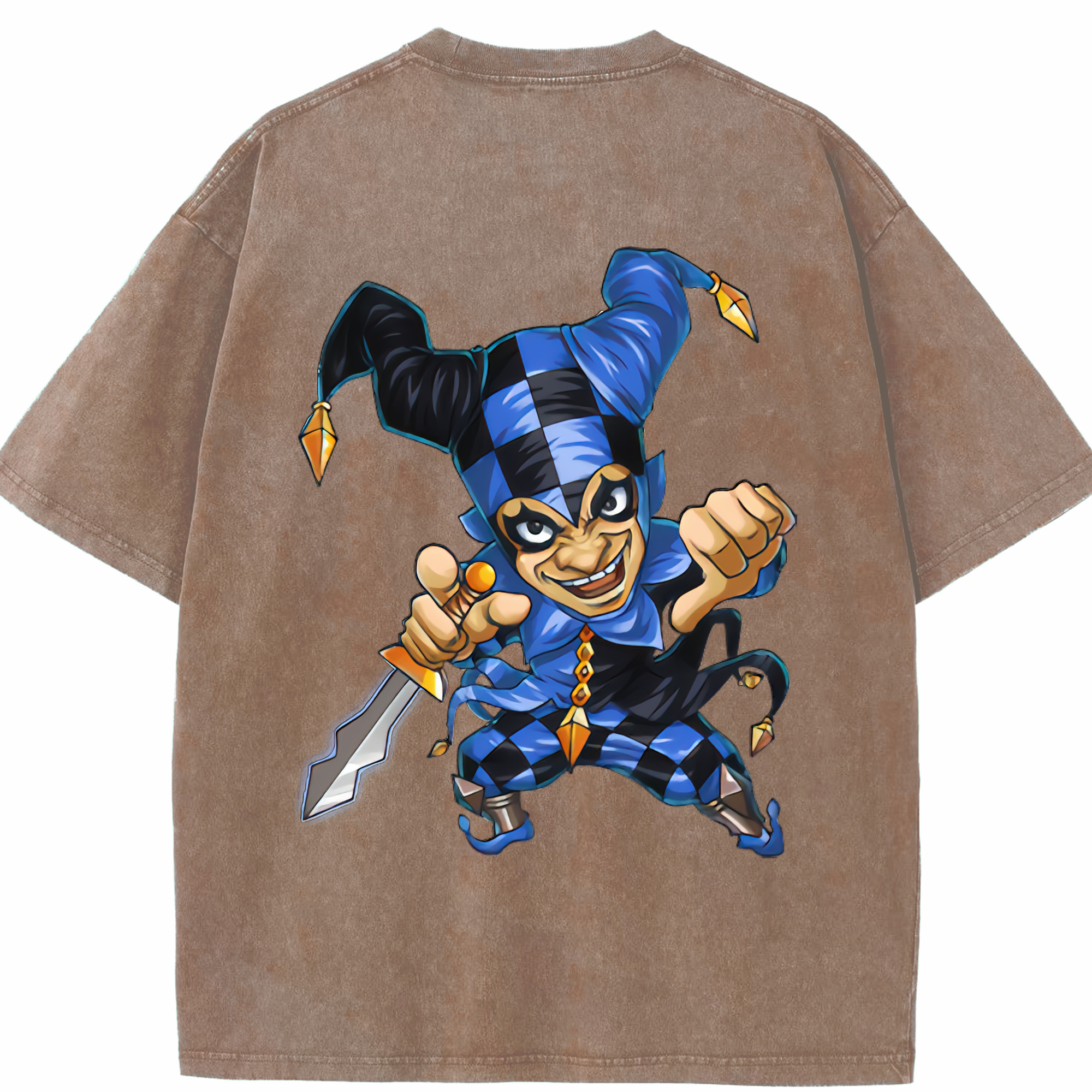 リーグ・オブ・レジェンド League of Legends LOL 綿100% ヴィンテージ風 半袖Tシャツ（背面プリント）