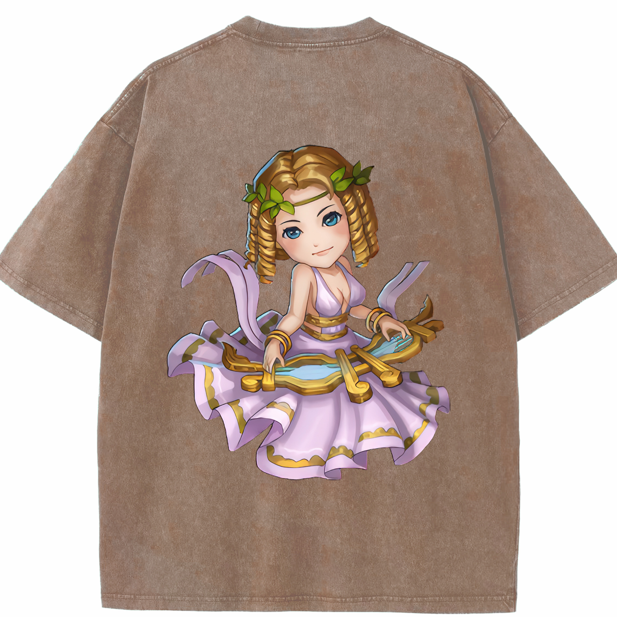リーグ・オブ・レジェンド League of Legends LOL 綿100% ヴィンテージ風 半袖Tシャツ（背面プリント）