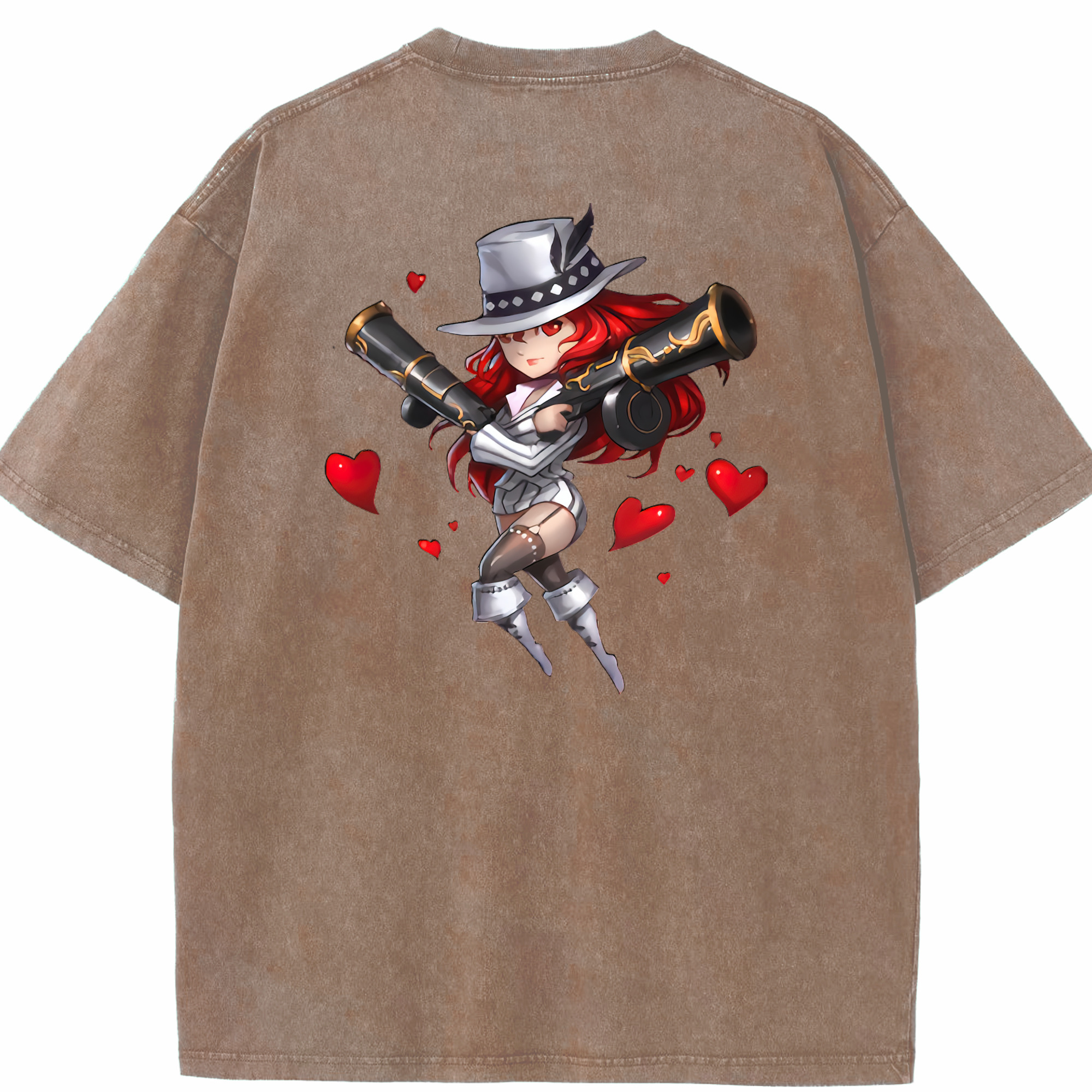 リーグ・オブ・レジェンド League of Legends LOL 綿100% ヴィンテージ風 半袖Tシャツ（背面プリント）