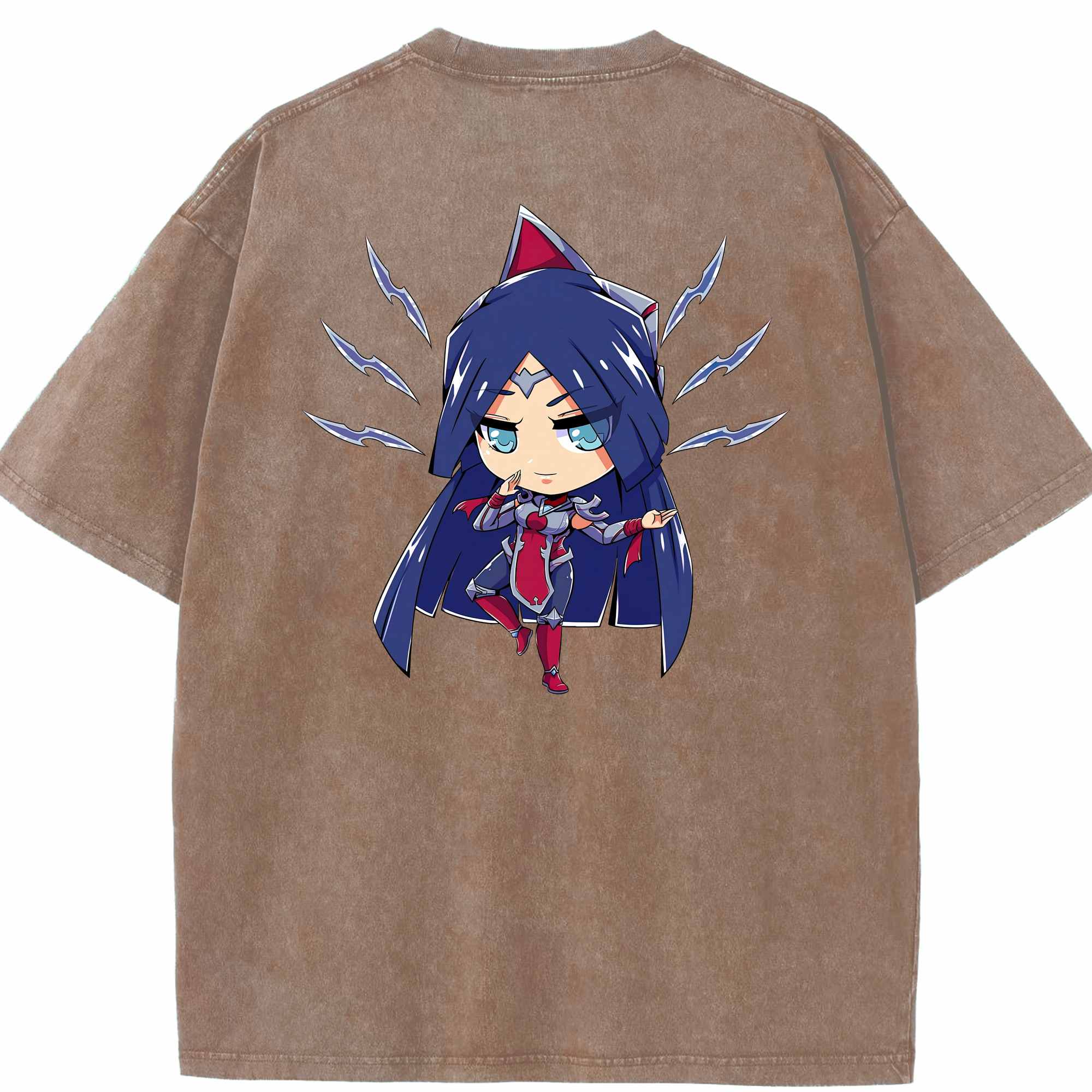 リーグ・オブ・レジェンド League of Legends LOL 綿100% ヴィンテージ風 半袖Tシャツ（背面プリント）