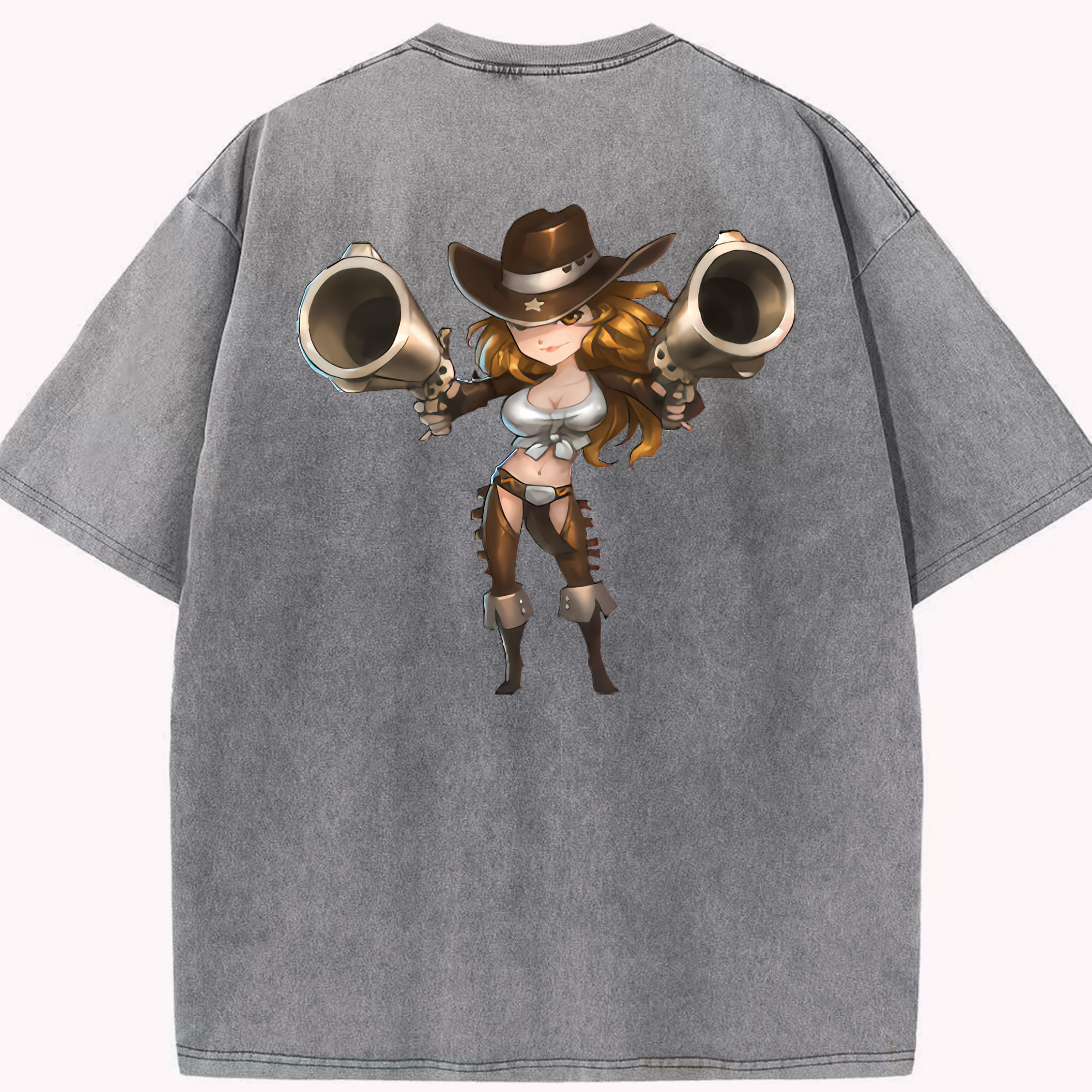 リーグ・オブ・レジェンド League of Legends LOL 綿100% ヴィンテージ風 半袖Tシャツ（背面プリント）