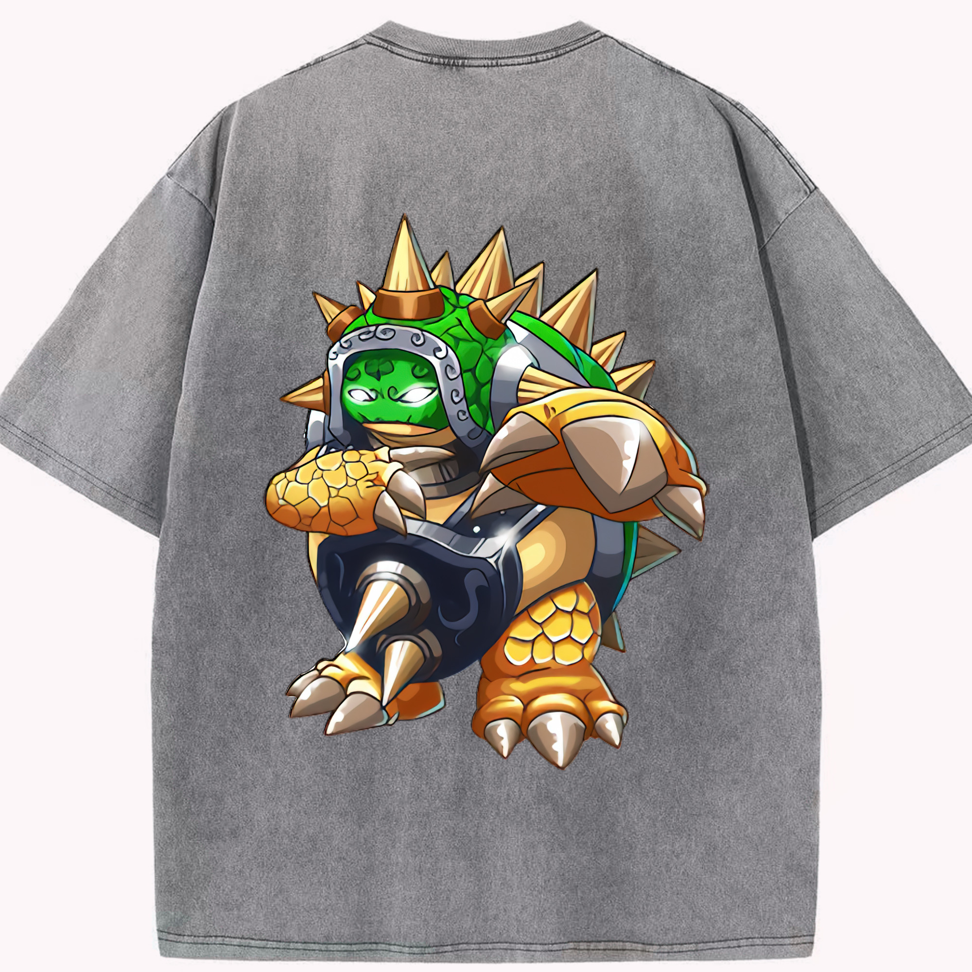 リーグ・オブ・レジェンド League of Legends LOL 綿100% ヴィンテージ風 半袖Tシャツ（背面プリント）