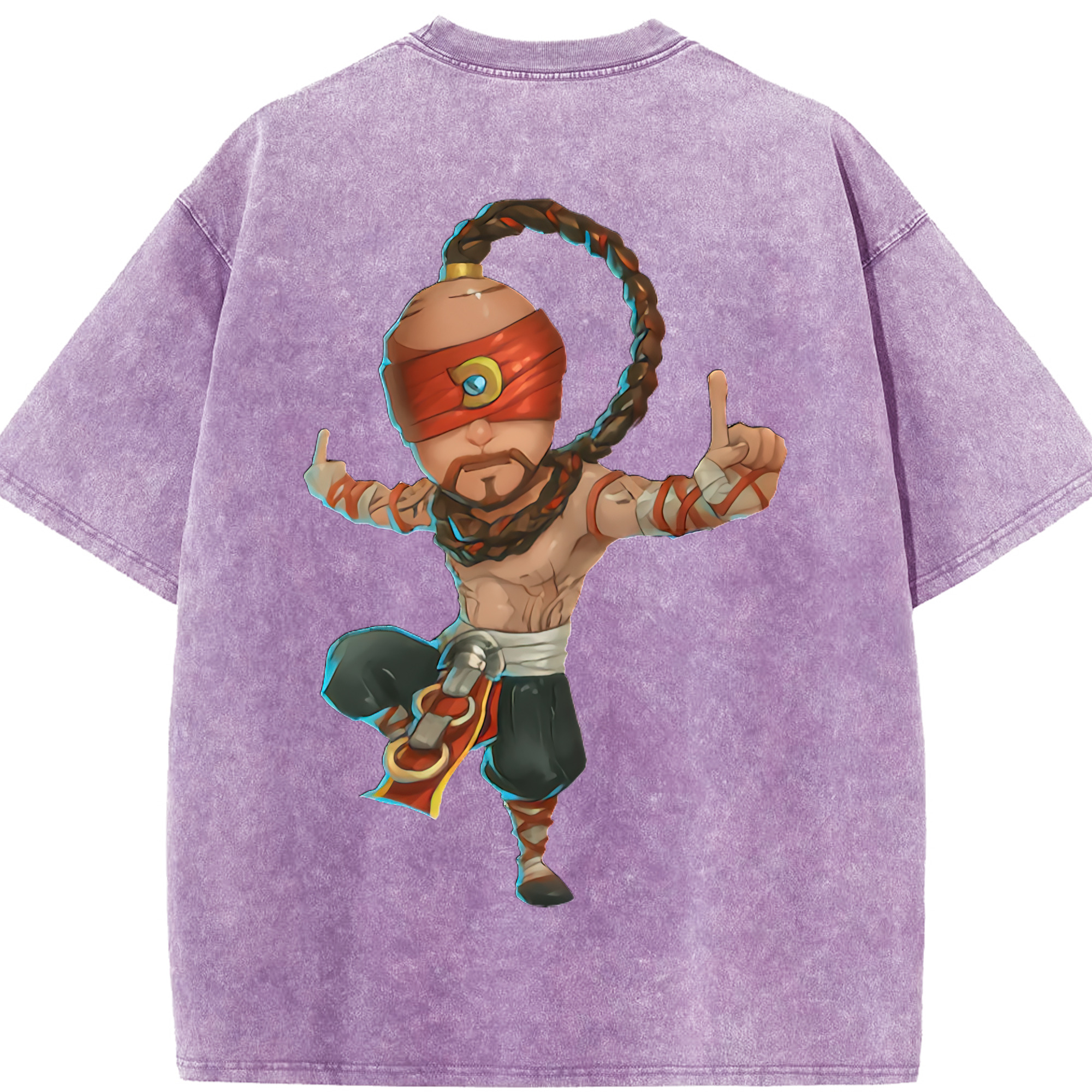 リーグ・オブ・レジェンド League of Legends LOL 綿100% ヴィンテージ風 半袖Tシャツ（背面プリント）
