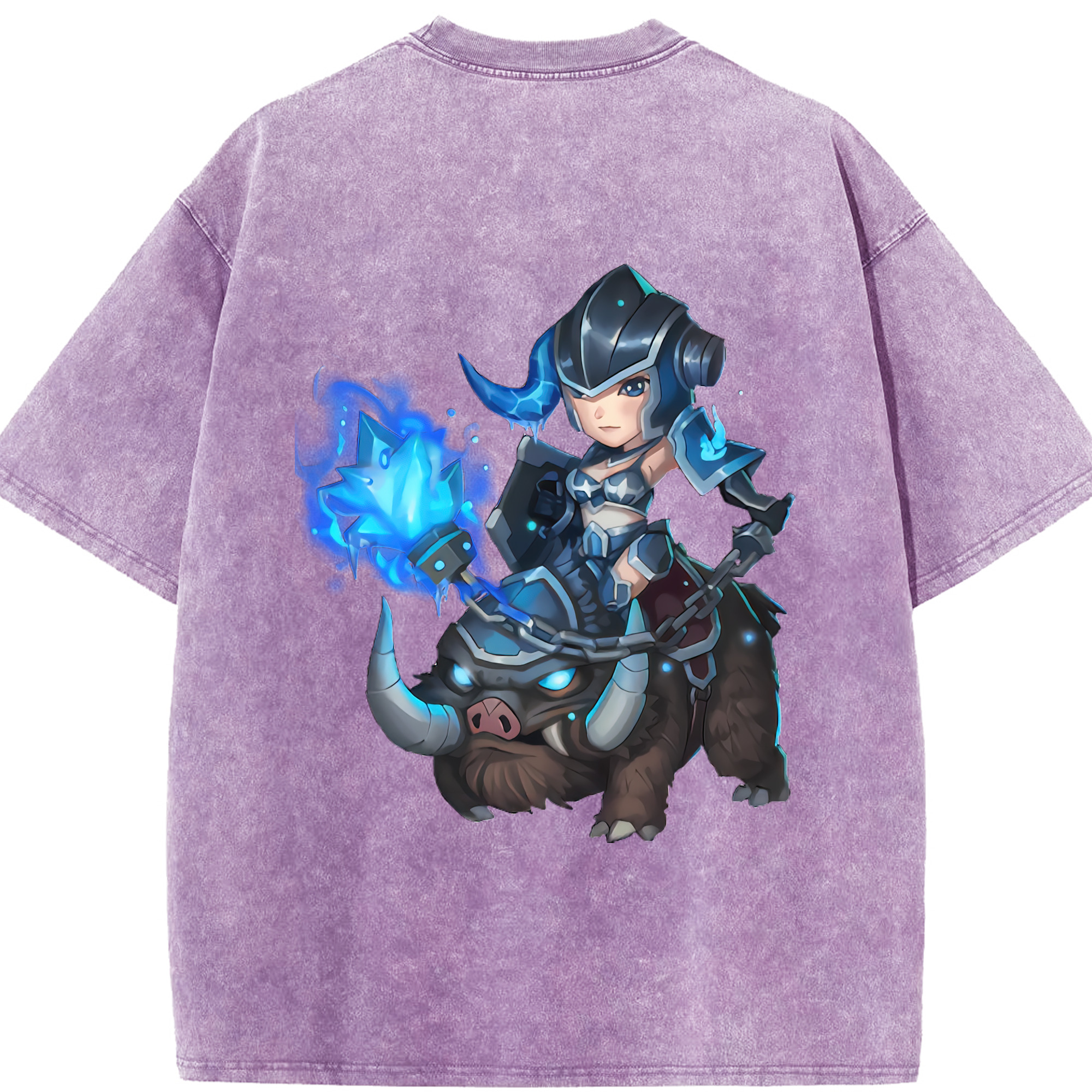 リーグ・オブ・レジェンド League of Legends LOL 綿100% ヴィンテージ風 半袖Tシャツ（背面プリント）