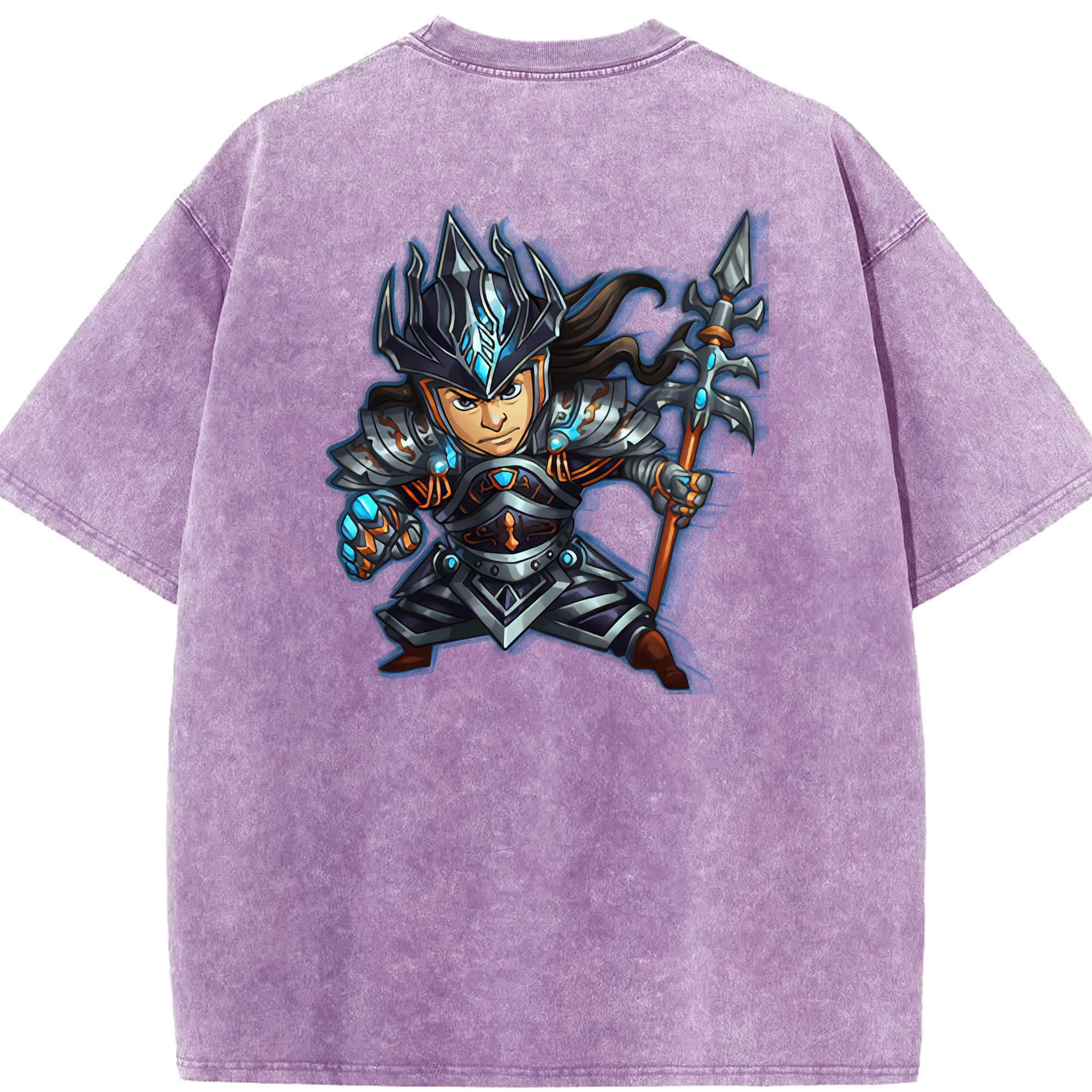 （画像用） リーグ・オブ・レジェンド League of Legends LOL 綿100% ヴィンテージ風 半袖Tシャツ（背面プリント）