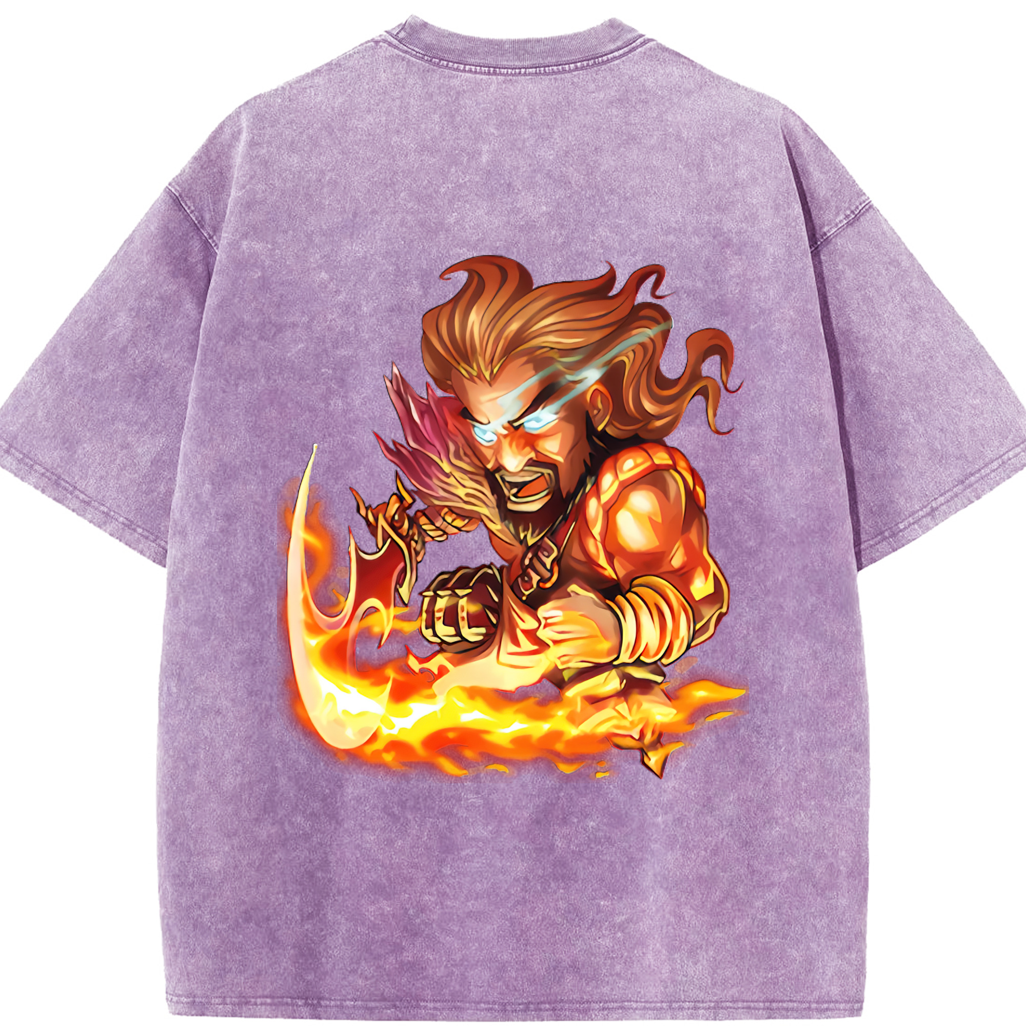 リーグ・オブ・レジェンド League of Legends LOL 綿100% ヴィンテージ風 半袖Tシャツ（背面プリント）