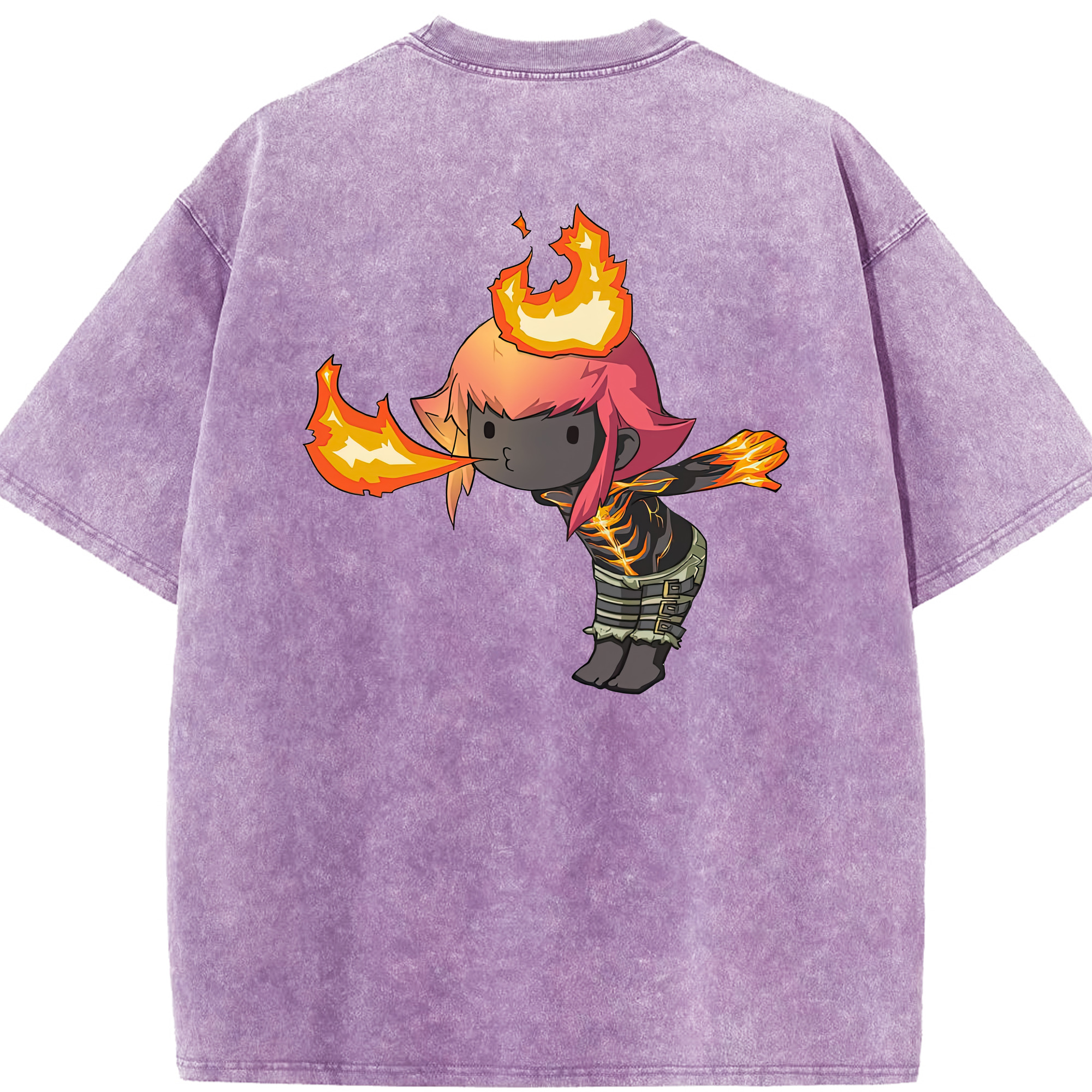 リーグ・オブ・レジェンド League of Legends LOL 綿100% ヴィンテージ風 半袖Tシャツ（背面プリント）