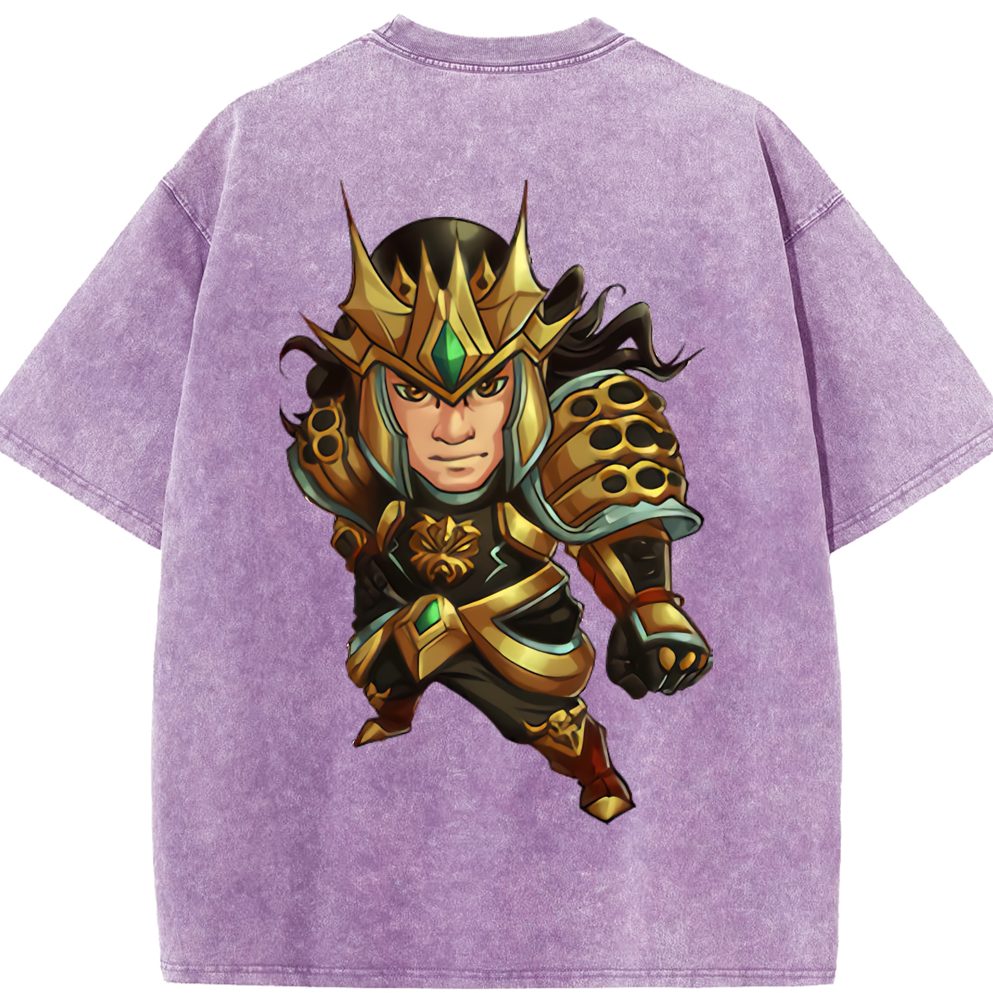 リーグ・オブ・レジェンド League of Legends LOL 綿100% ヴィンテージ風 半袖Tシャツ（背面プリント）