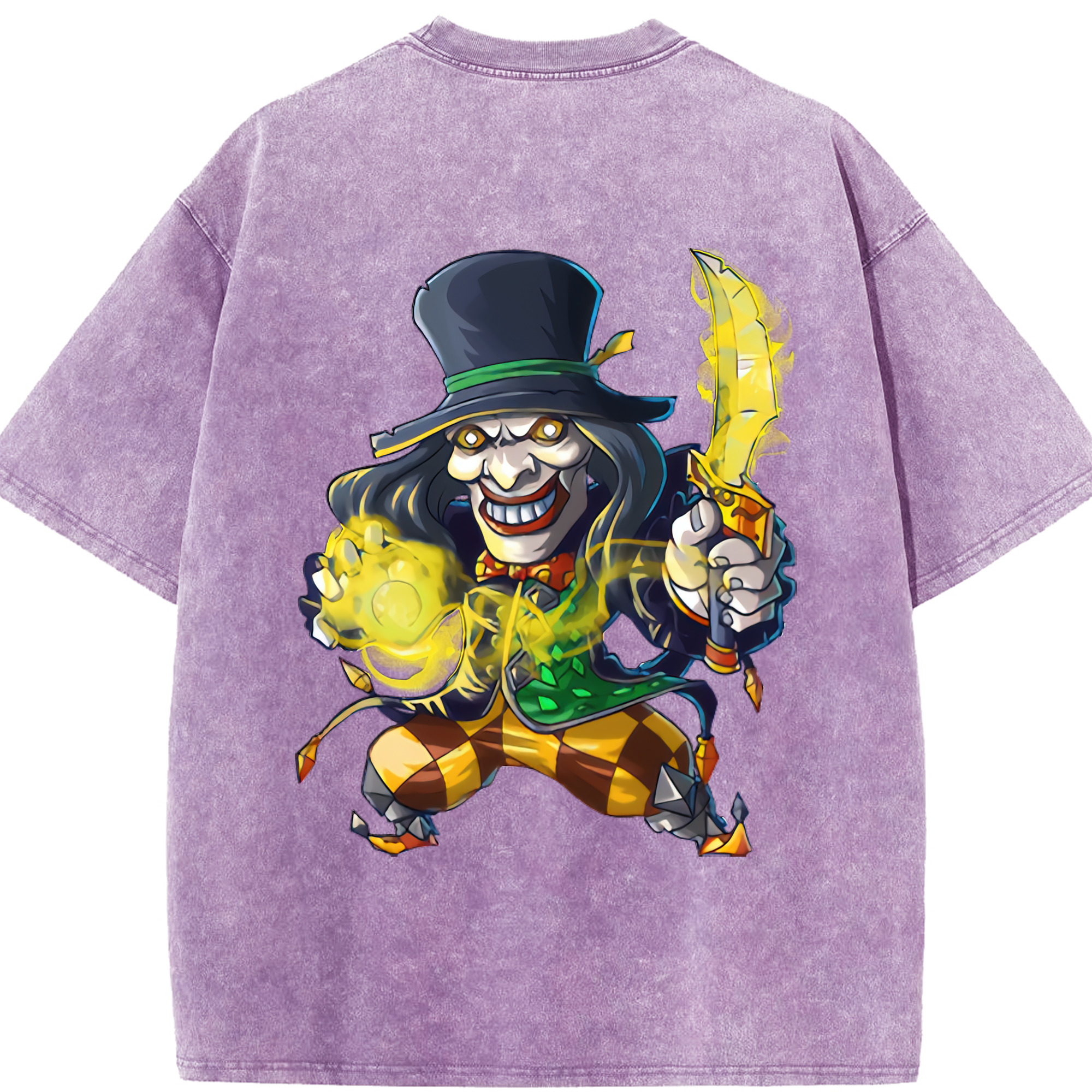 リーグ・オブ・レジェンド League of Legends LOL 綿100% ヴィンテージ風 半袖Tシャツ（背面プリント）