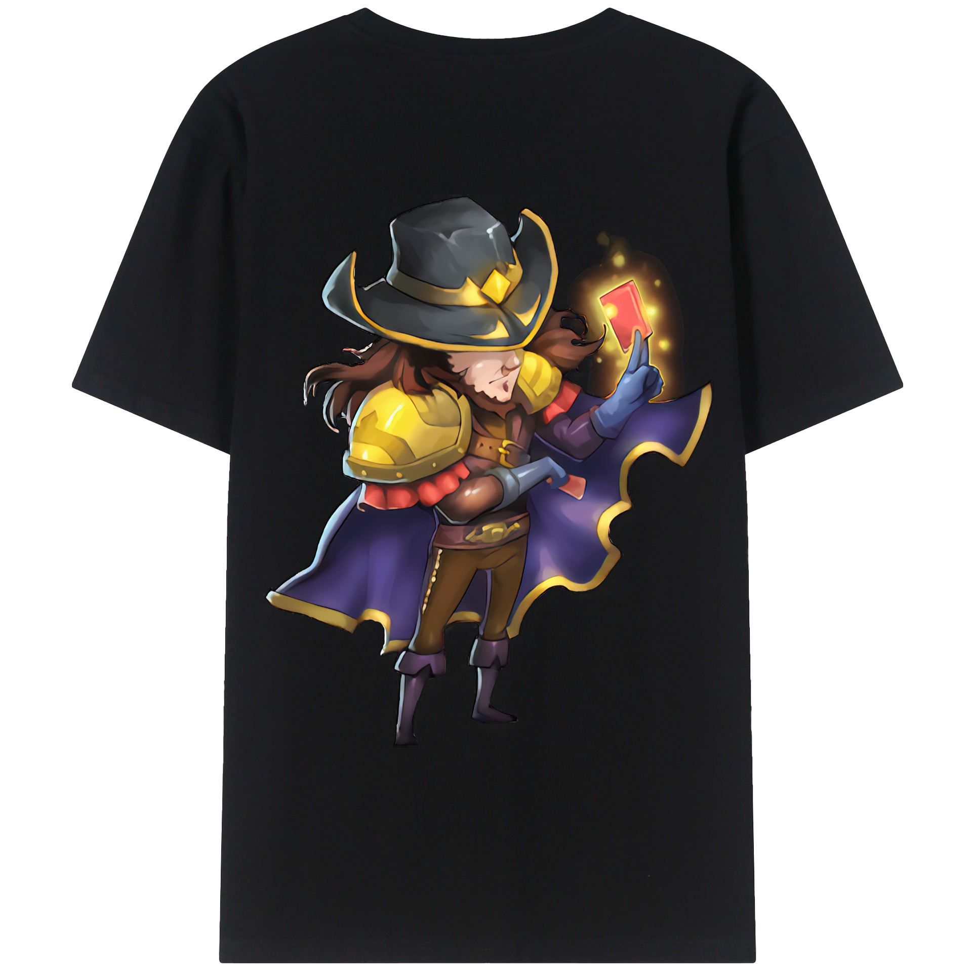 （画像用） リーグ・オブ・レジェンド League of Legends LOL 綿100％ メンズ半袖Tシャツ（バックプリント） 通気性