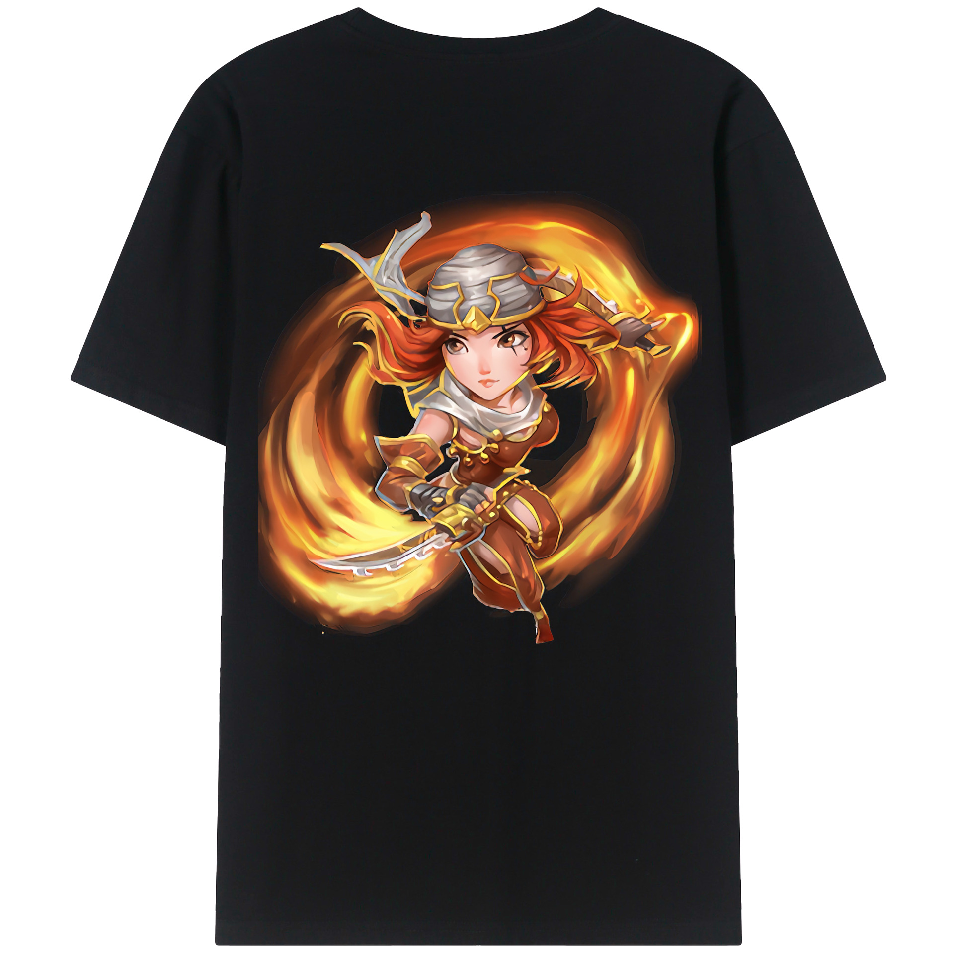 （画像用） リーグ・オブ・レジェンド League of Legends LOL 綿100％ メンズ半袖Tシャツ（バックプリント） 通気性