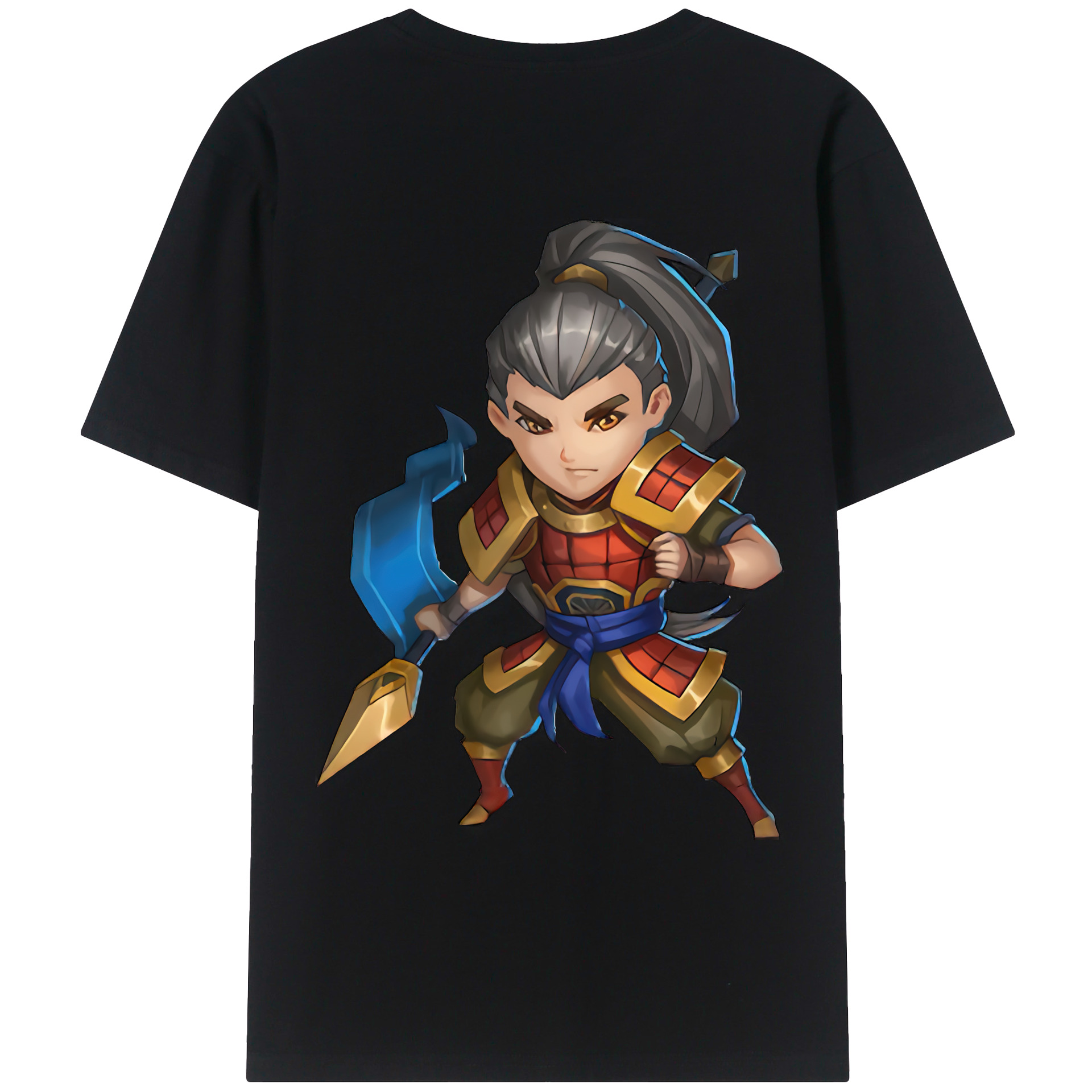 （画像用） リーグ・オブ・レジェンド League of Legends LOL 綿100％ メンズ半袖Tシャツ（バックプリント） 通気性