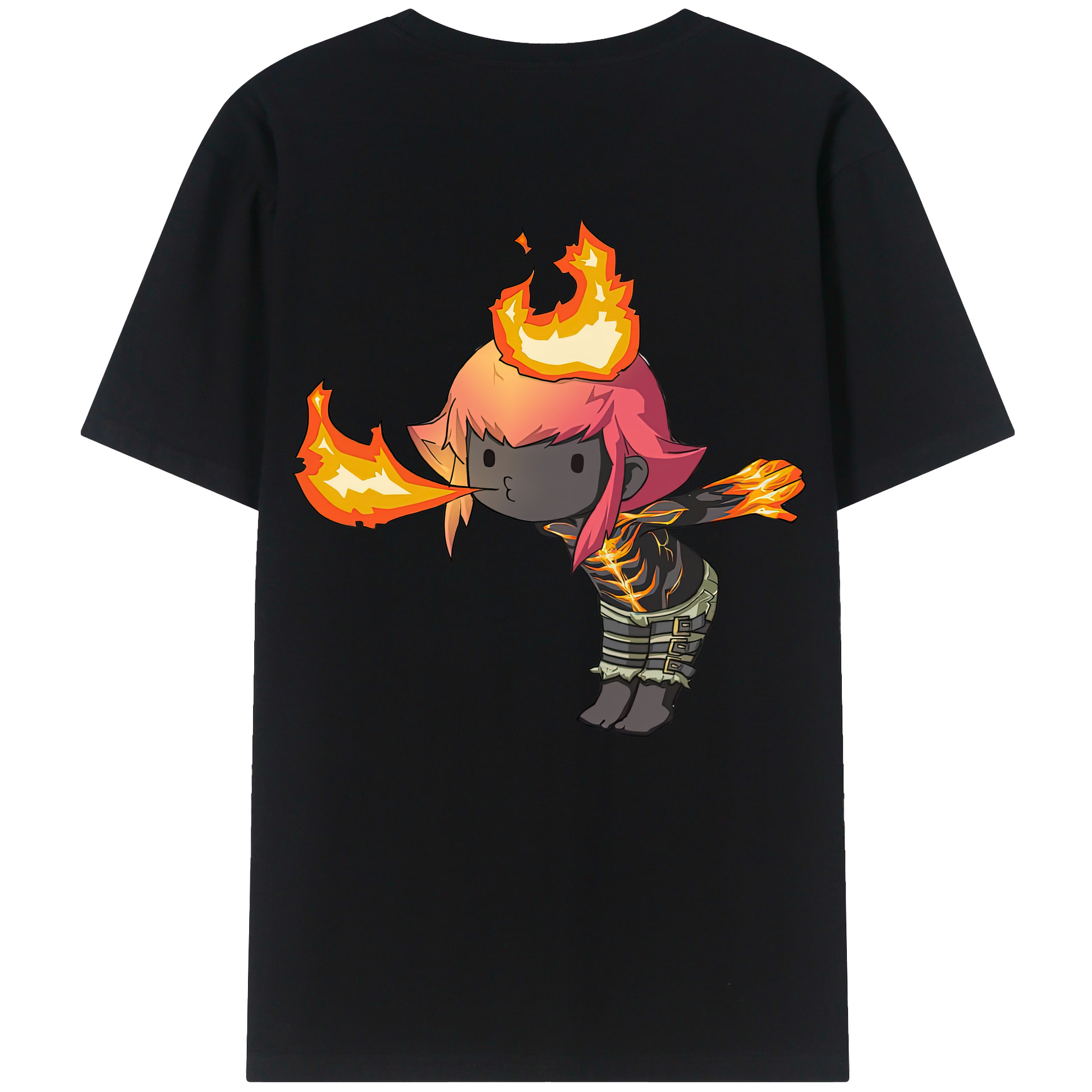 （画像用） リーグ・オブ・レジェンド League of Legends LOL 綿100％ メンズ半袖Tシャツ（バックプリント） 通気性