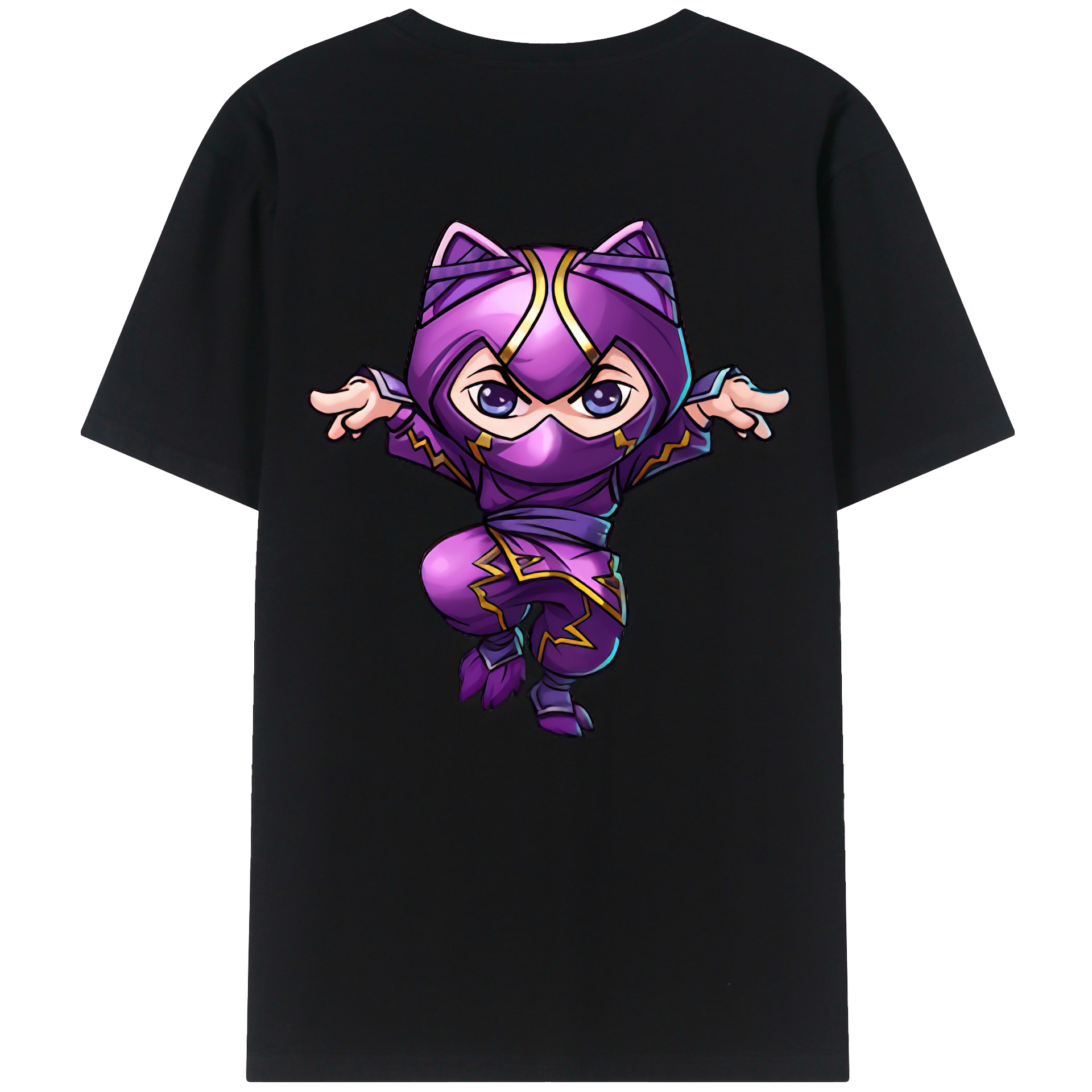 （画像用） リーグ・オブ・レジェンド League of Legends LOL 綿100％ メンズ半袖Tシャツ（バックプリント） 通気性