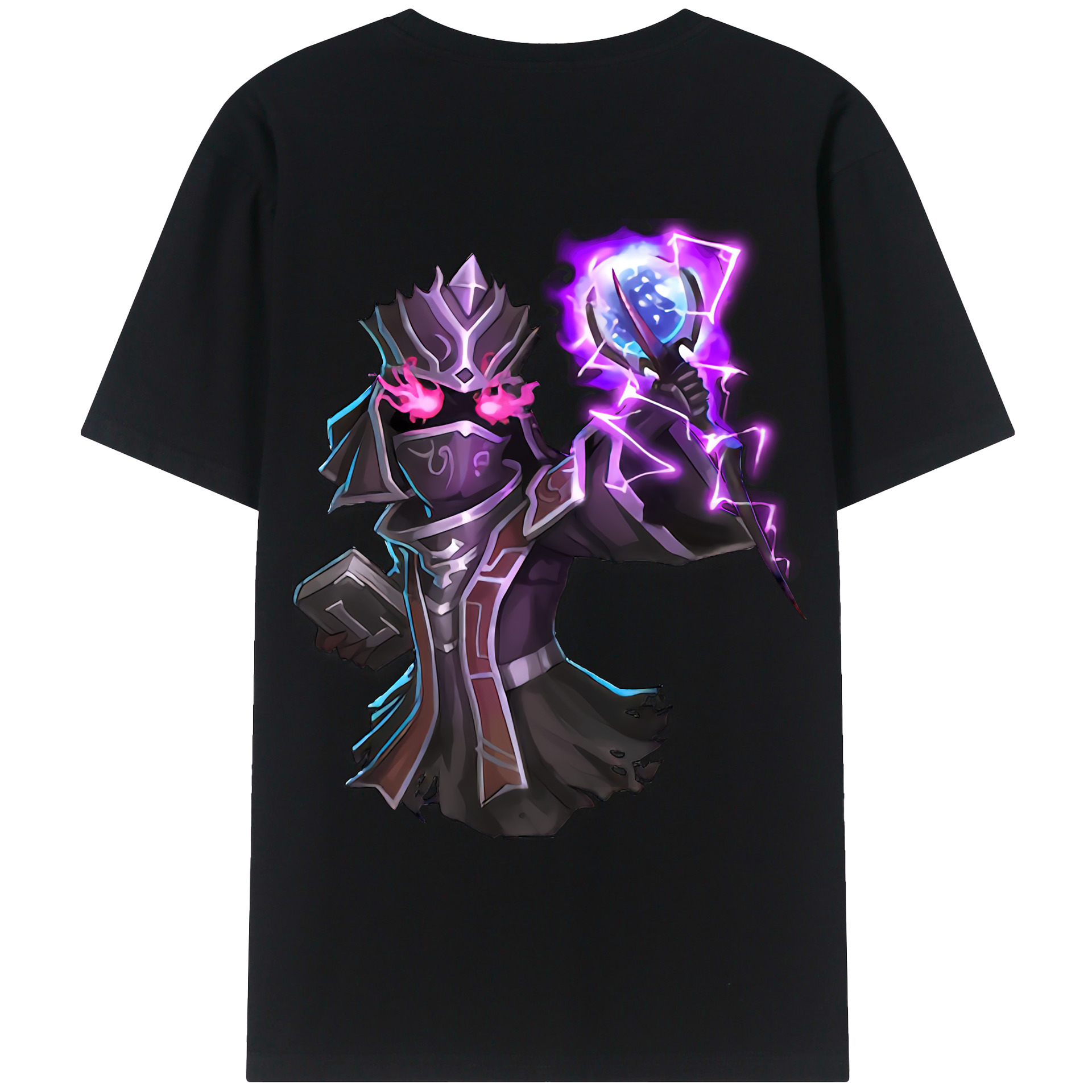 （画像用） リーグ・オブ・レジェンド League of Legends LOL 綿100％ メンズ半袖Tシャツ（バックプリント） 通気性