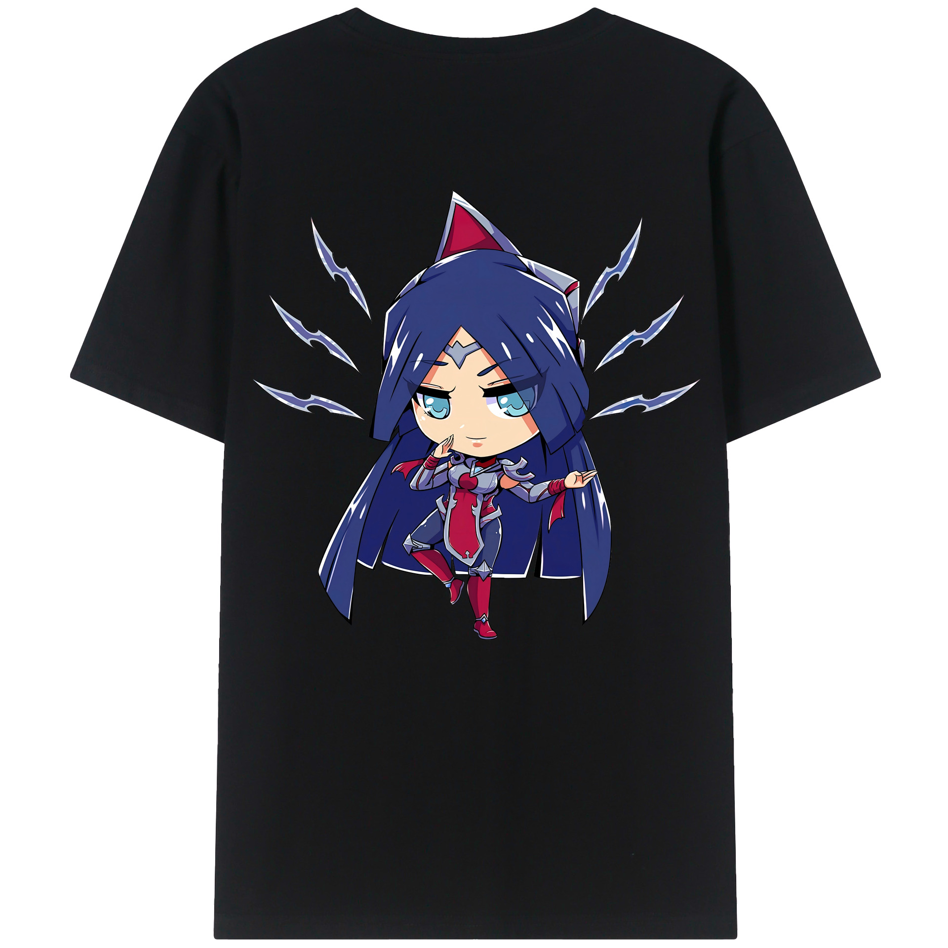 （画像用） リーグ・オブ・レジェンド League of Legends LOL 綿100％ メンズ半袖Tシャツ（バックプリント） 通気性