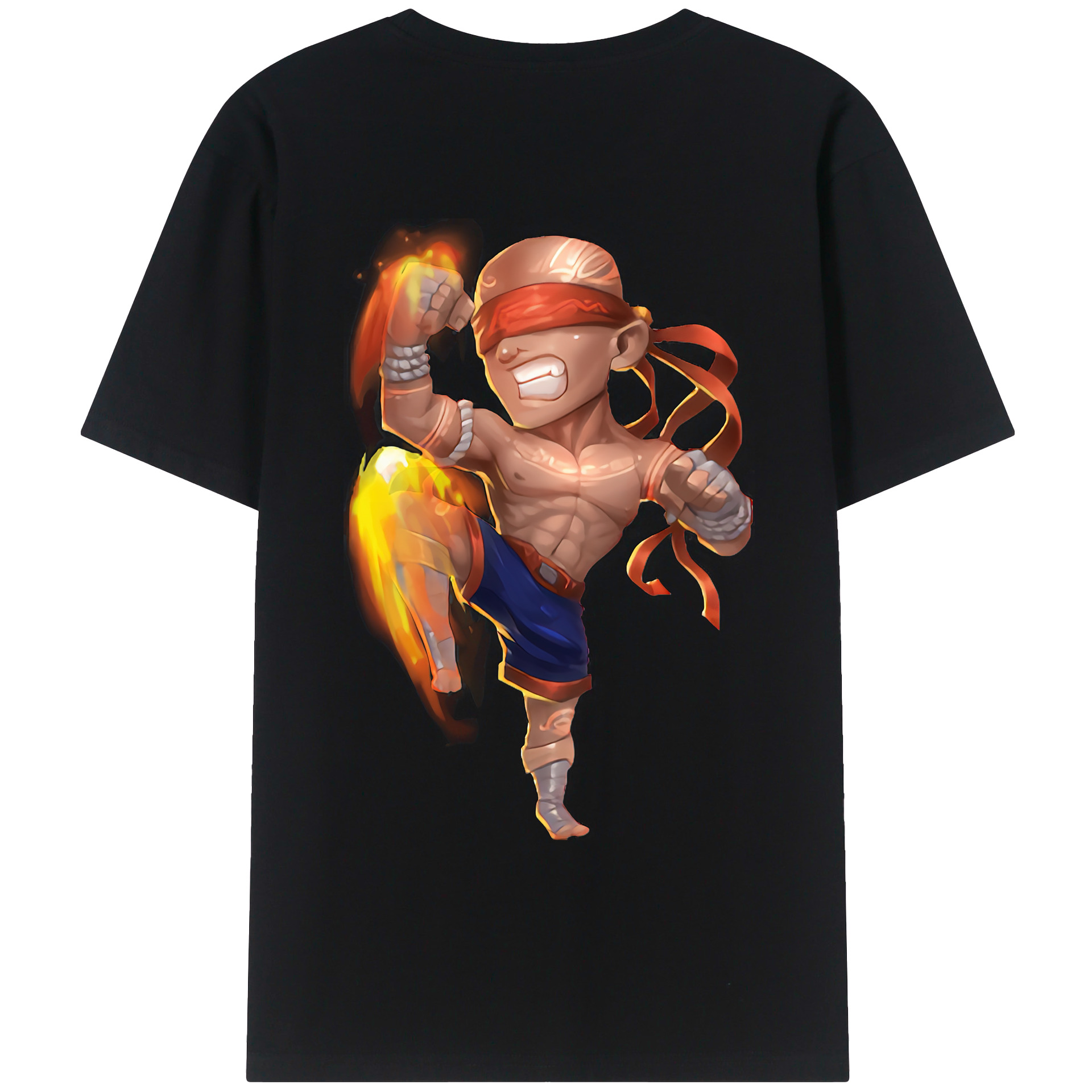 （画像用） リーグ・オブ・レジェンド League of Legends LOL 綿100％ メンズ半袖Tシャツ（バックプリント） 通気性