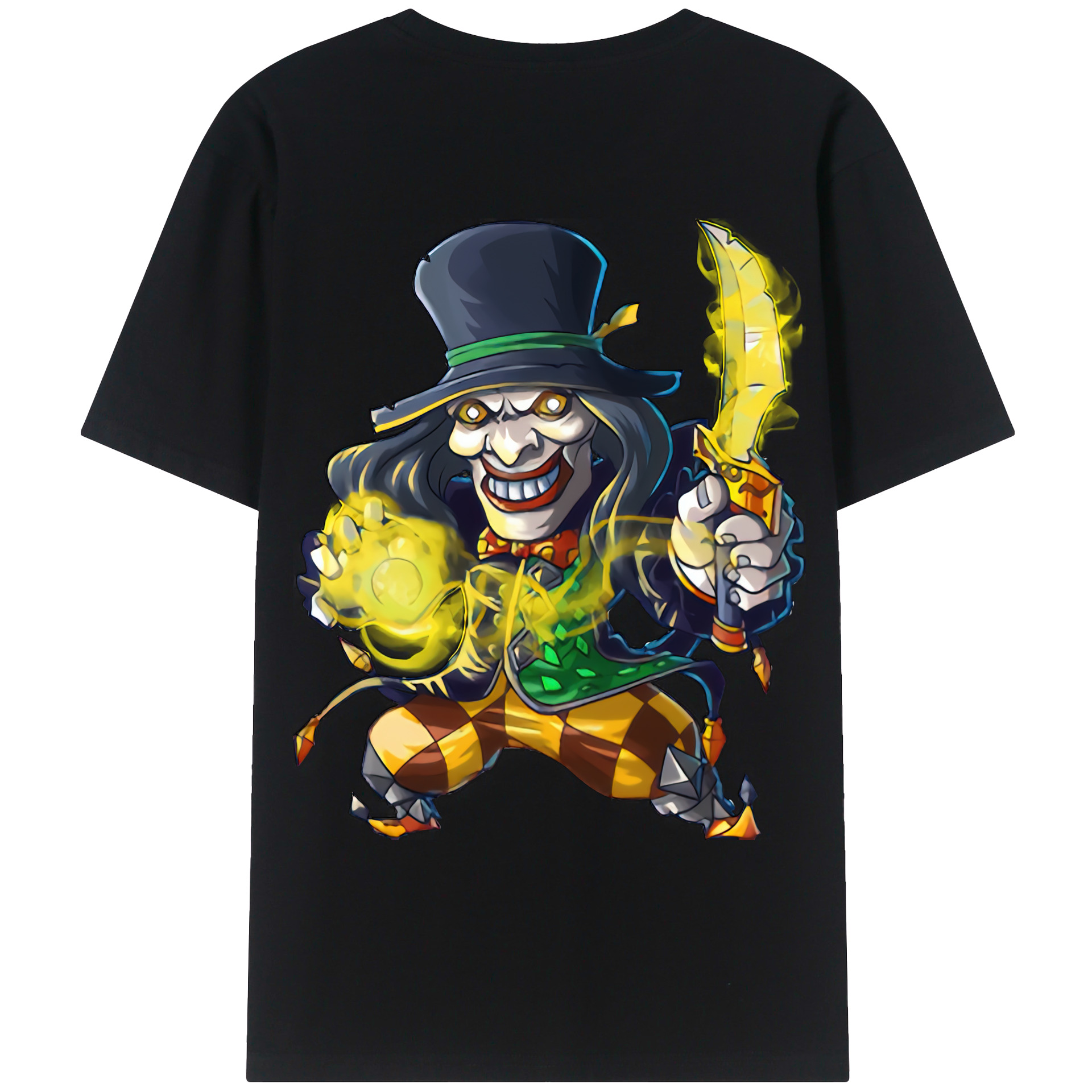 （画像用） リーグ・オブ・レジェンド League of Legends LOL 綿100％ メンズ半袖Tシャツ（バックプリント） 通気性