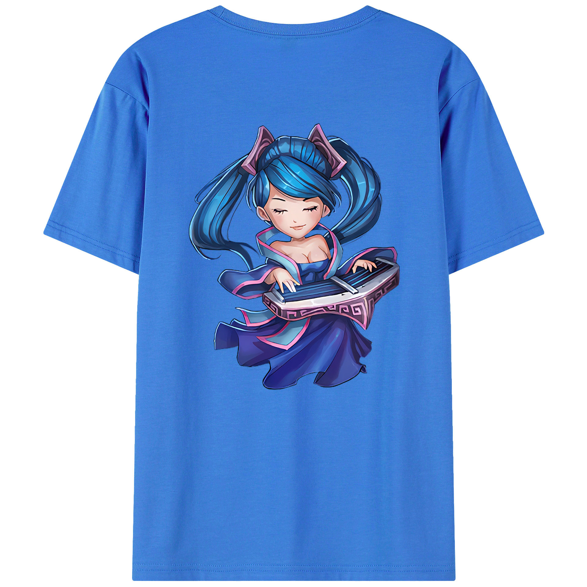 （画像用） リーグ・オブ・レジェンド League of Legends LOL 綿100％ メンズ半袖Tシャツ（バックプリント） 通気性