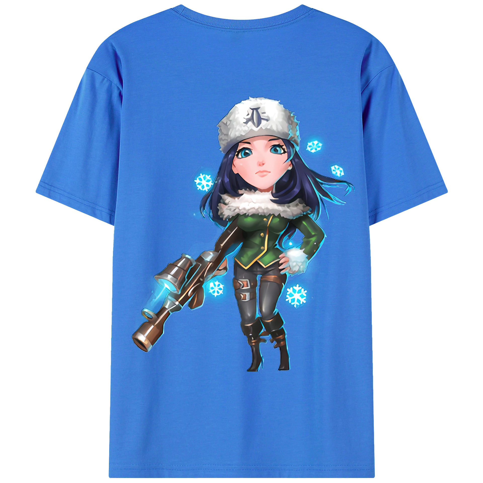 （画像用） リーグ・オブ・レジェンド League of Legends LOL 綿100％ メンズ半袖Tシャツ（バックプリント） 通気性