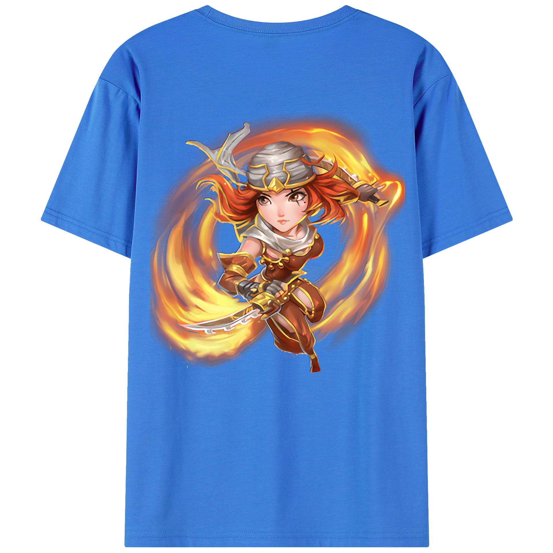 （画像用） リーグ・オブ・レジェンド League of Legends LOL 綿100％ メンズ半袖Tシャツ（バックプリント） 通気性