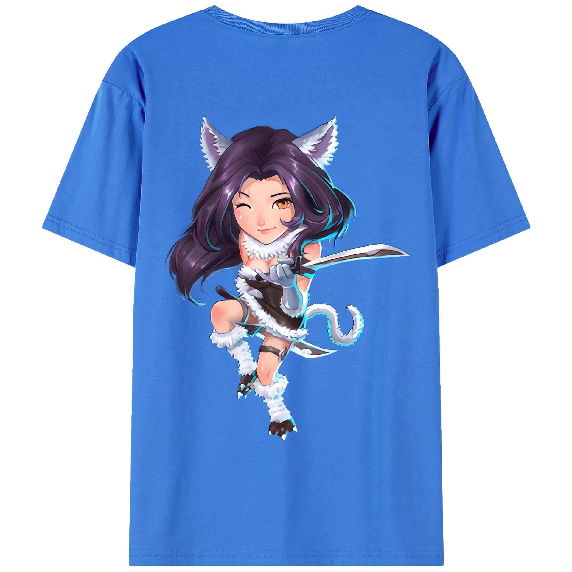 （画像用） リーグ・オブ・レジェンド League of Legends LOL 綿100％ メンズ半袖Tシャツ（バックプリント） 通気性