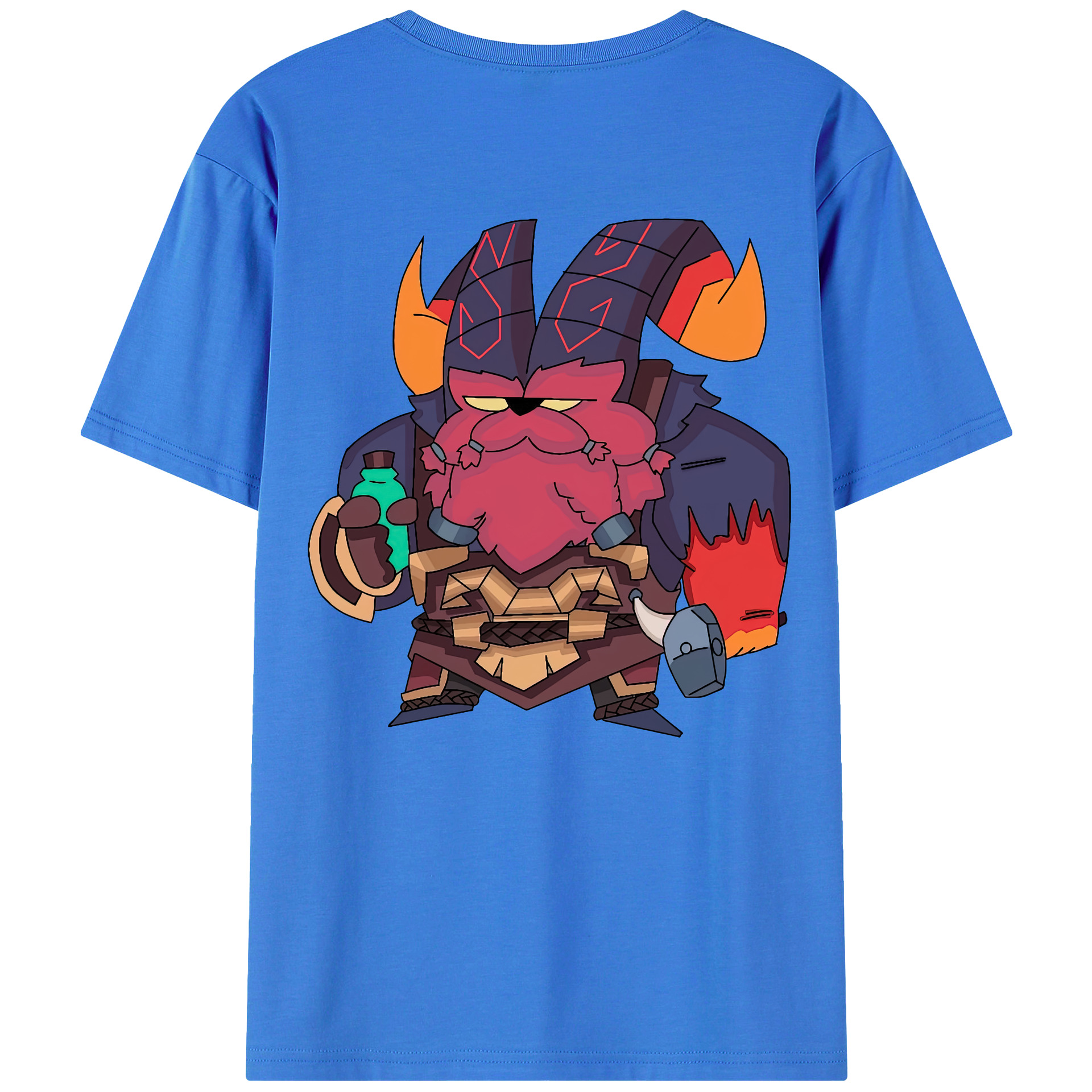 リーグ・オブ・レジェンド League of Legends LOL 綿100％ メンズ半袖Tシャツ（バックプリント） 通気性