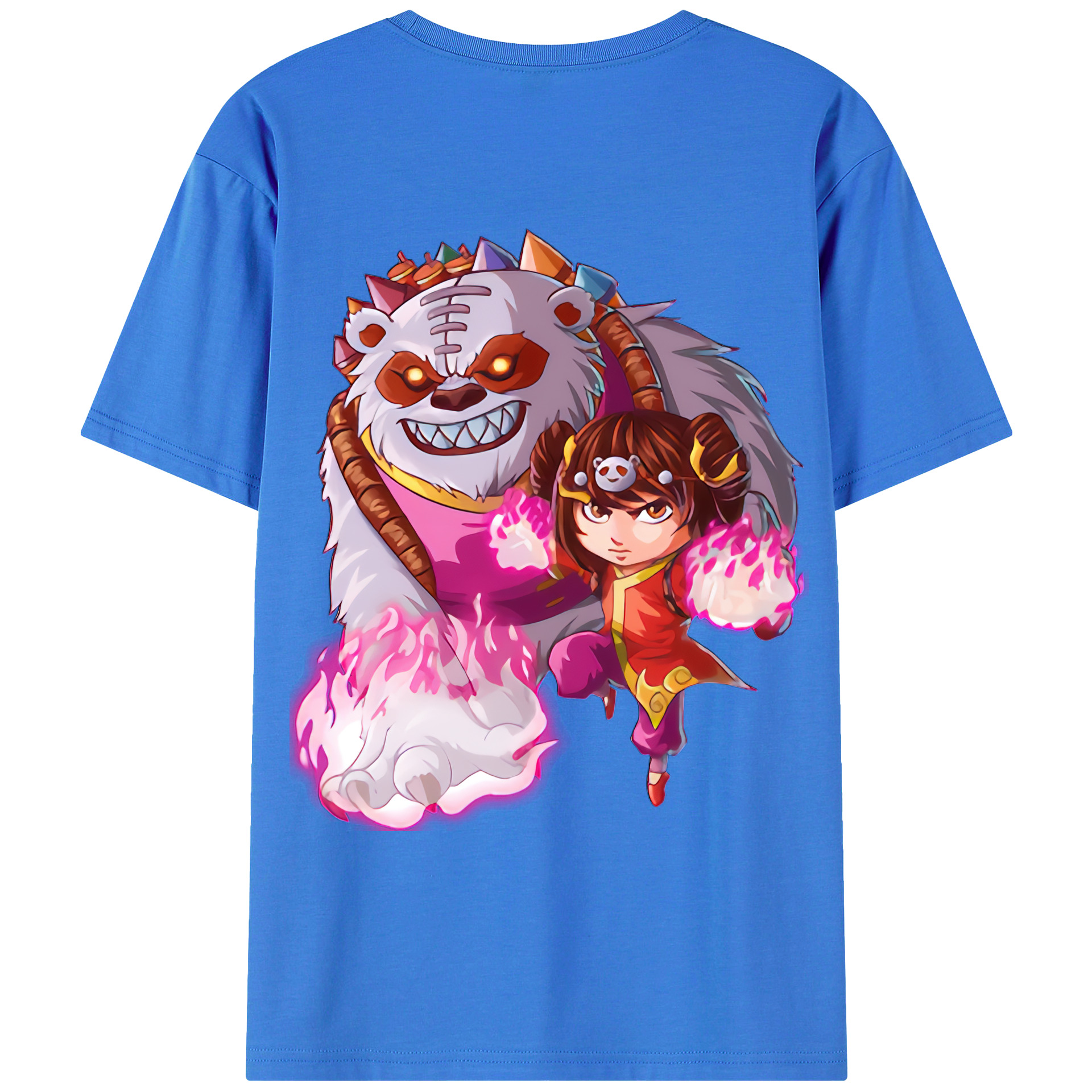 （画像用） リーグ・オブ・レジェンド League of Legends LOL 綿100％ メンズ半袖Tシャツ（バックプリント） 通気性