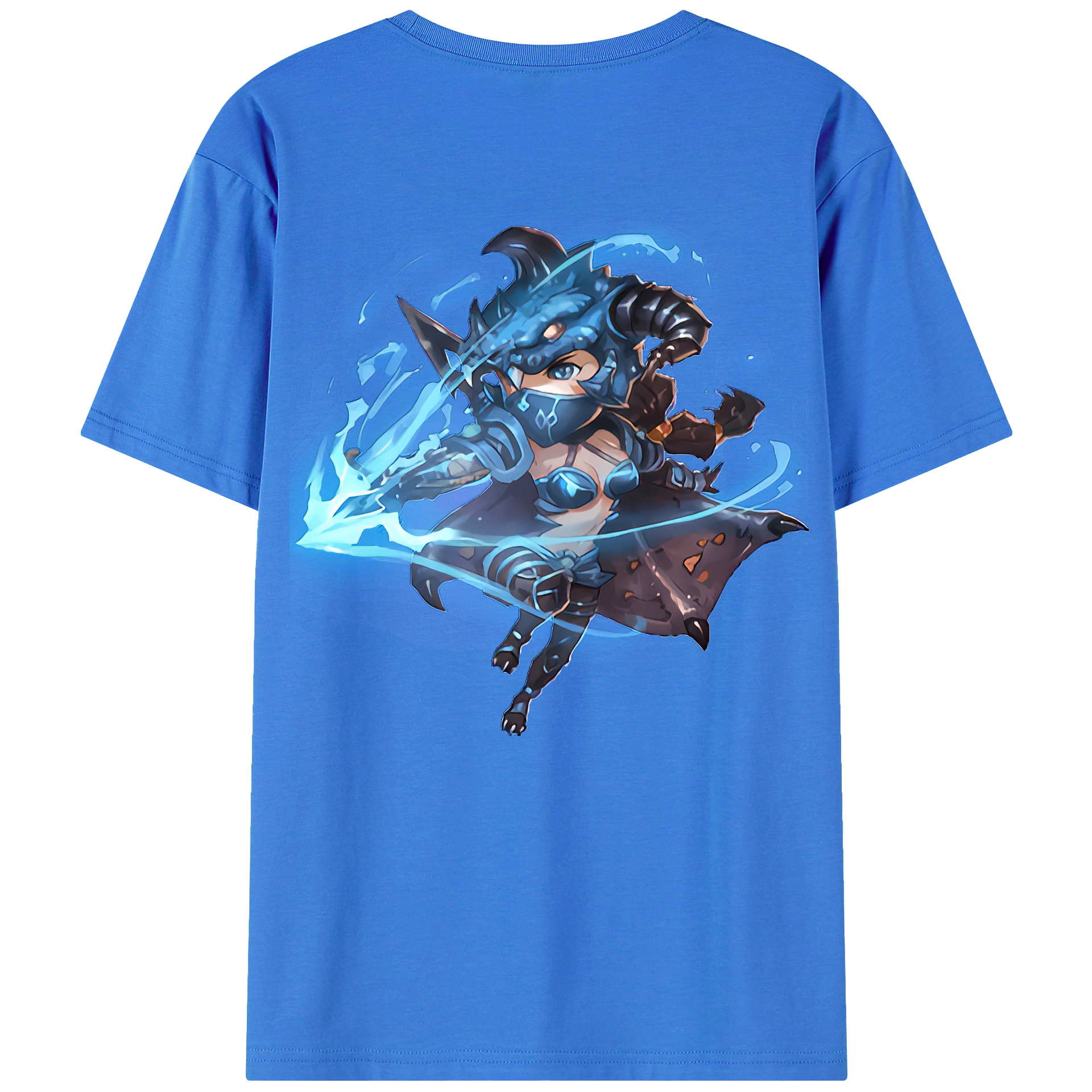 （画像用） リーグ・オブ・レジェンド League of Legends LOL 綿100％ メンズ半袖Tシャツ（バックプリント） 通気性