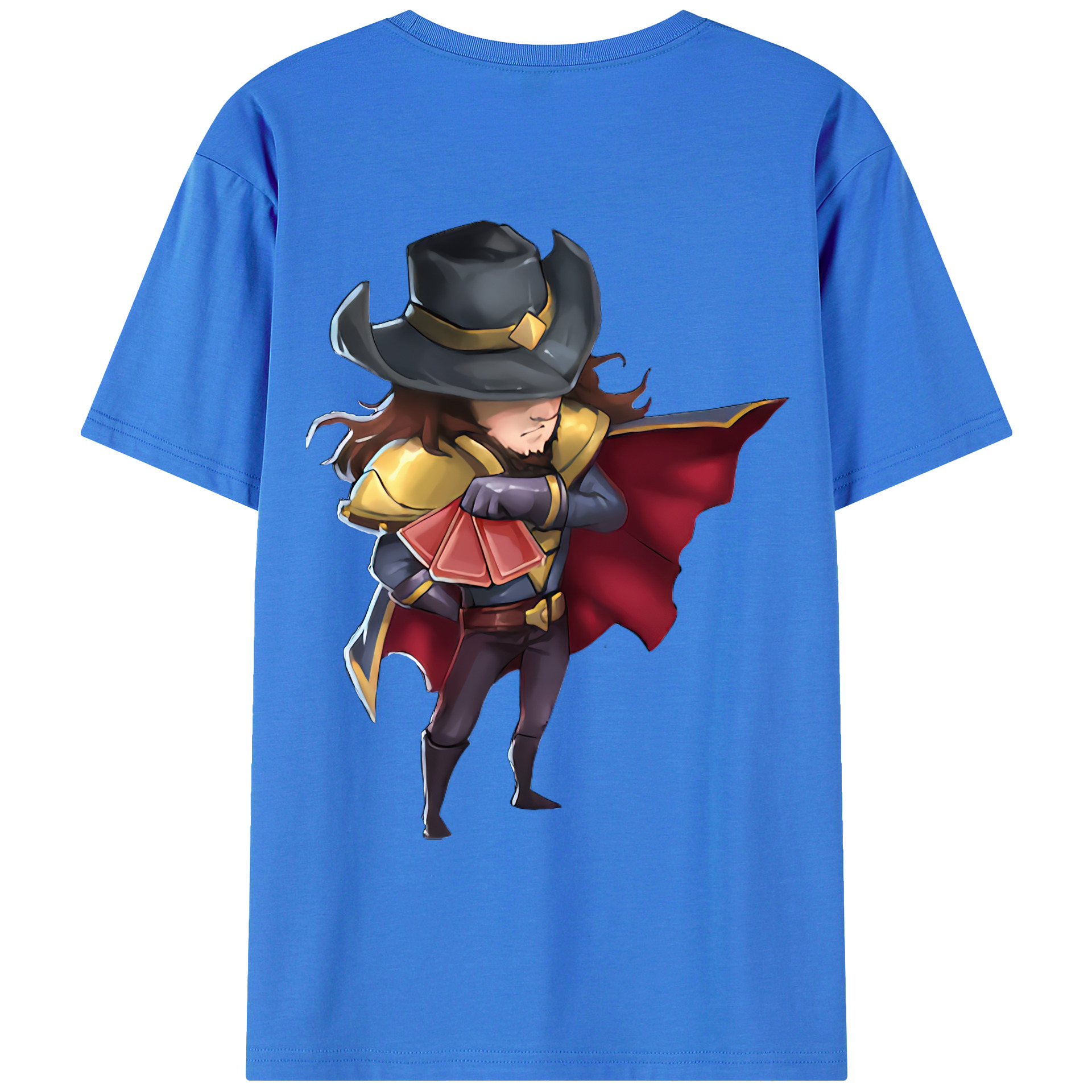 （画像用） リーグ・オブ・レジェンド League of Legends LOL 綿100％ メンズ半袖Tシャツ（バックプリント） 通気性