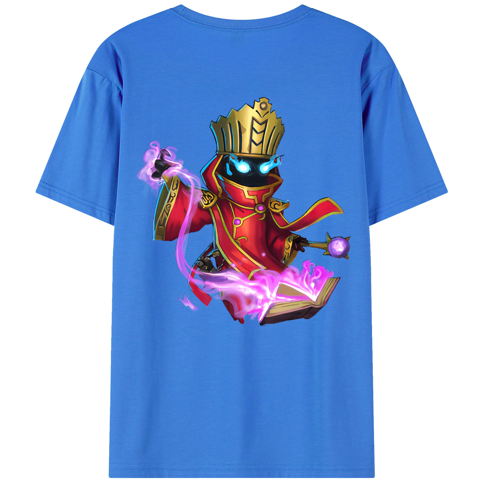 （画像用） リーグ・オブ・レジェンド League of Legends LOL 綿100％ メンズ半袖Tシャツ（バックプリント） 通気性