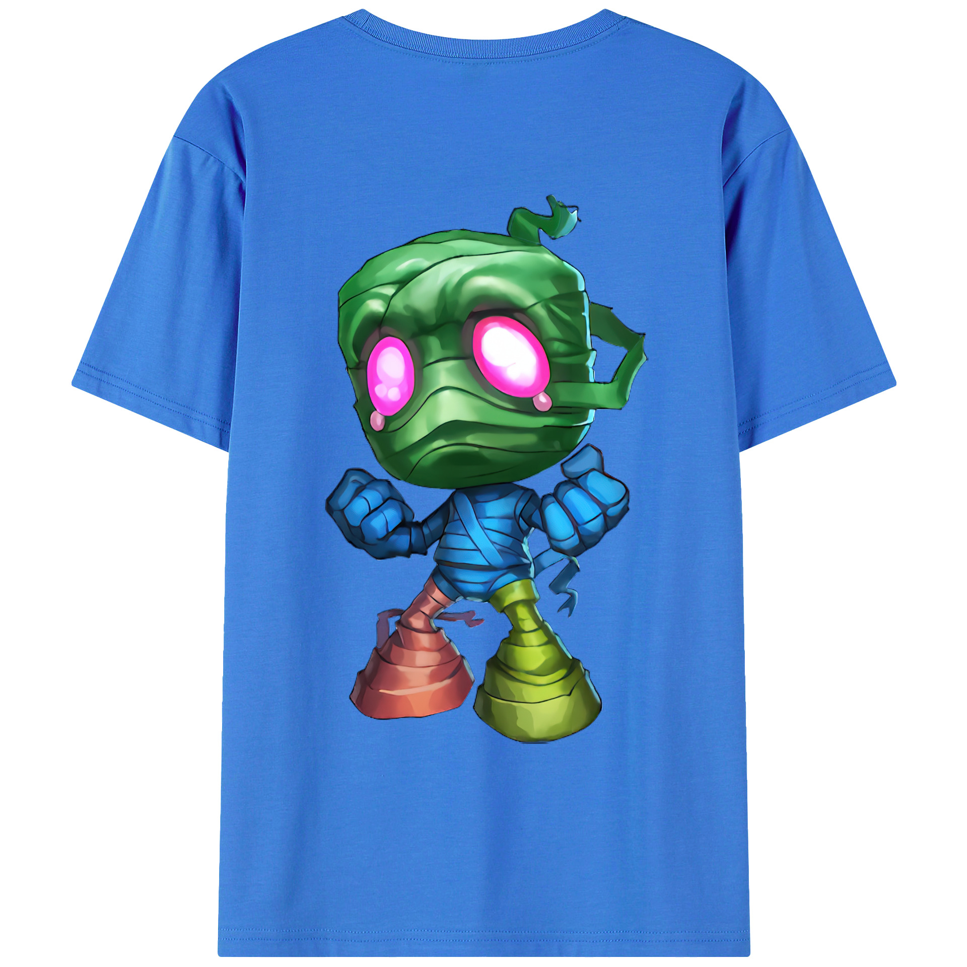 （画像用） リーグ・オブ・レジェンド League of Legends LOL 綿100％ メンズ半袖Tシャツ（バックプリント） 通気性