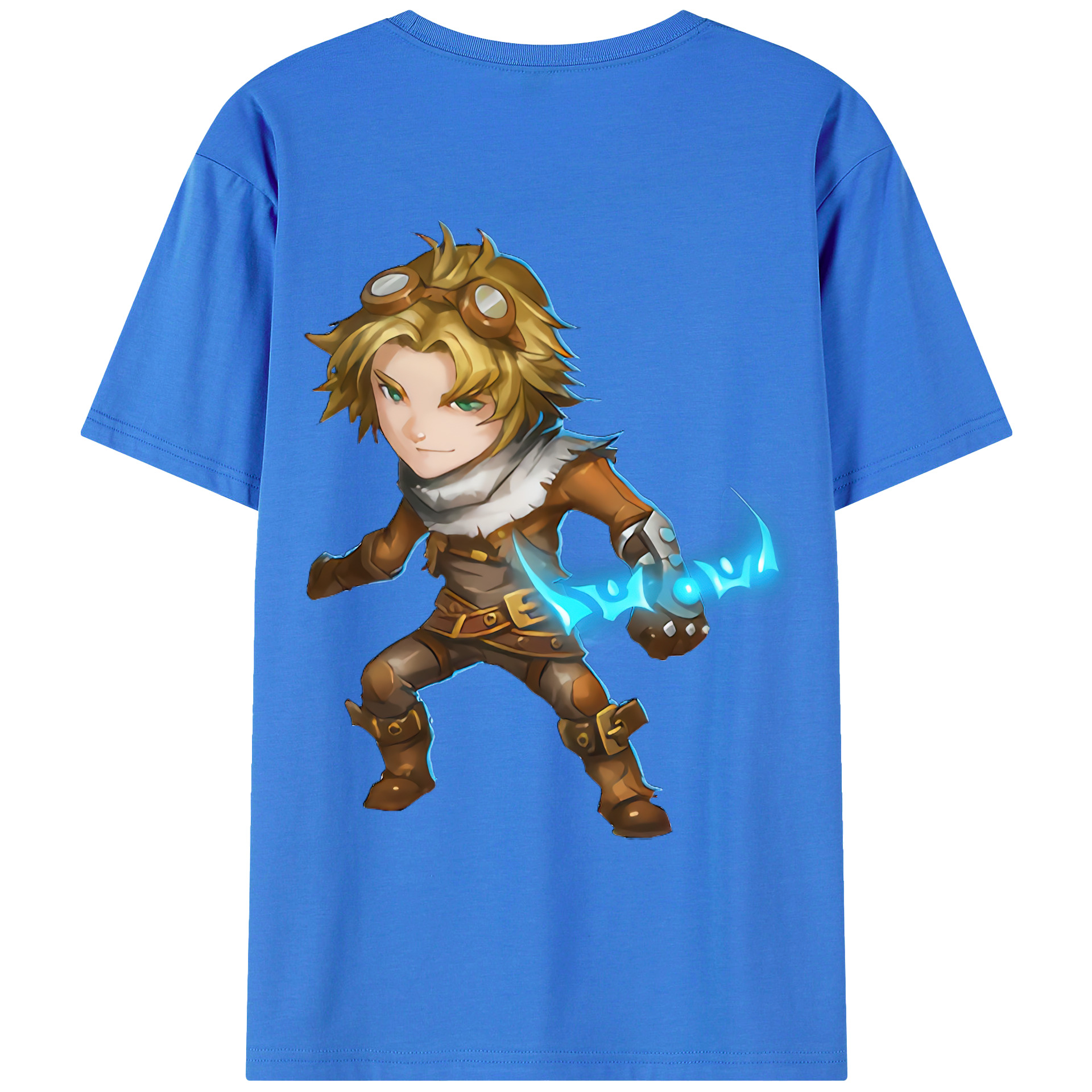 （画像用） リーグ・オブ・レジェンド League of Legends LOL 綿100％ メンズ半袖Tシャツ（バックプリント） 通気性
